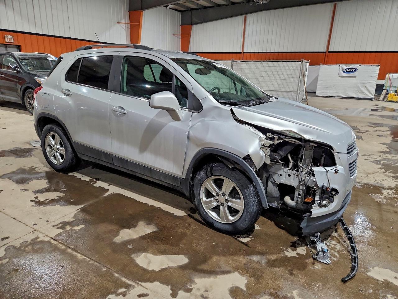 2013 Chevrolet Trax 1lt Silver vin: 3GNCJLSBXDL214410
