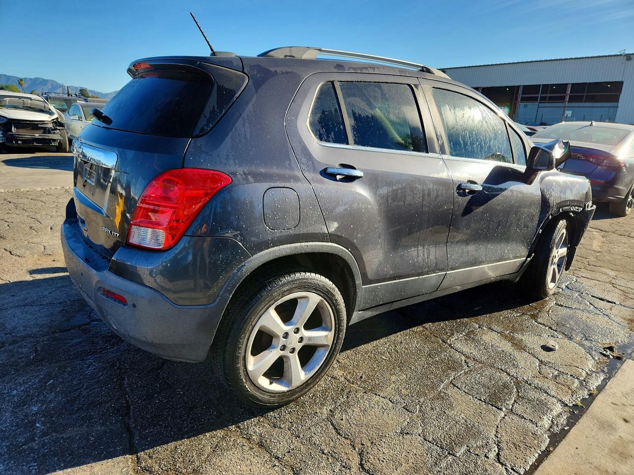 2016 Chevrolet Trax Ltz Black vin: 3GNCJMSB8GL187220