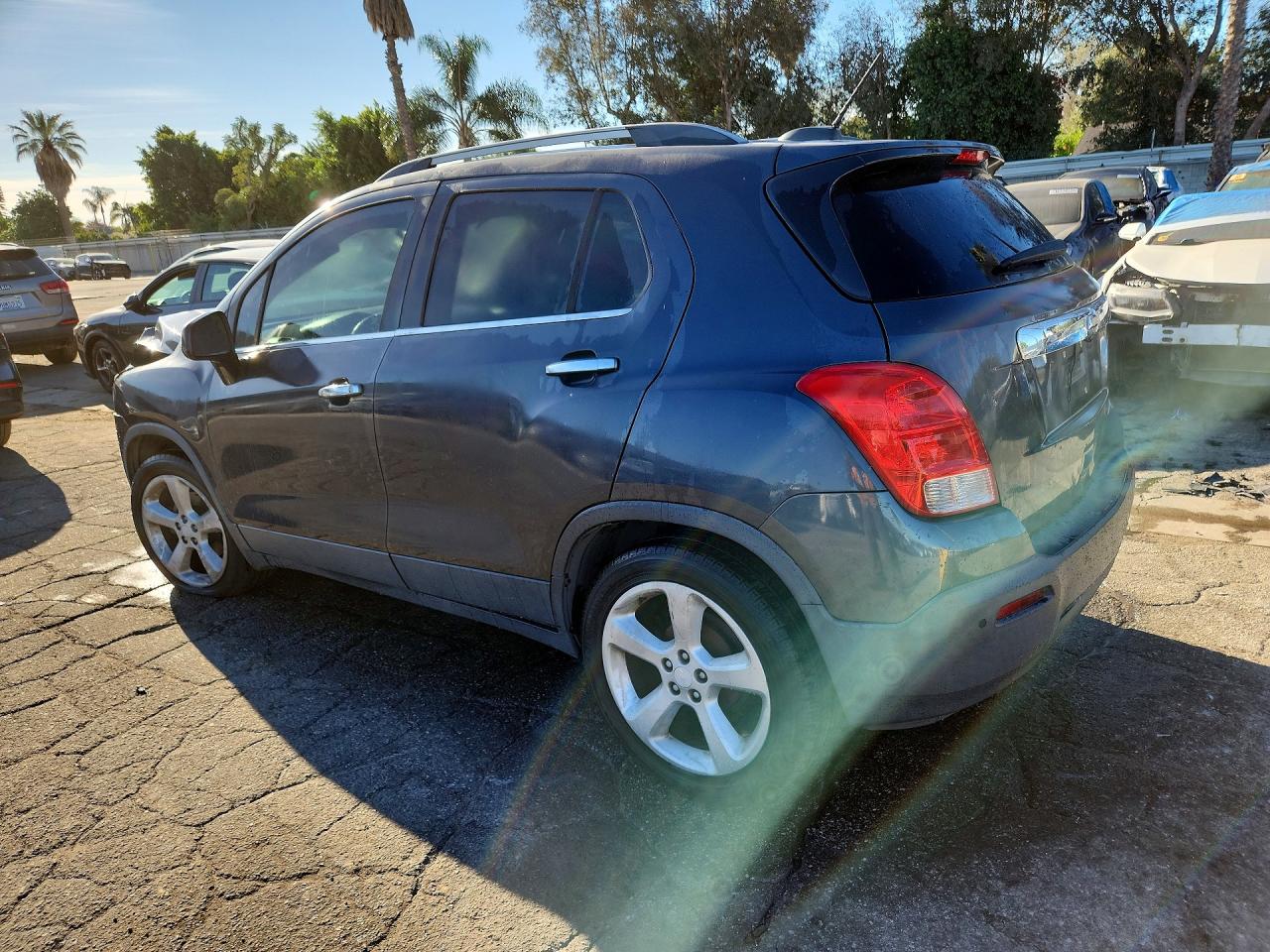 2016 Chevrolet Trax Ltz Black vin: 3GNCJMSB8GL187220