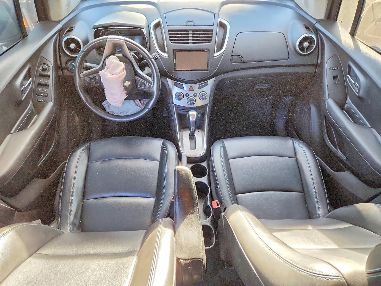 2016 Chevrolet Trax Ltz Black vin: 3GNCJMSB8GL187220