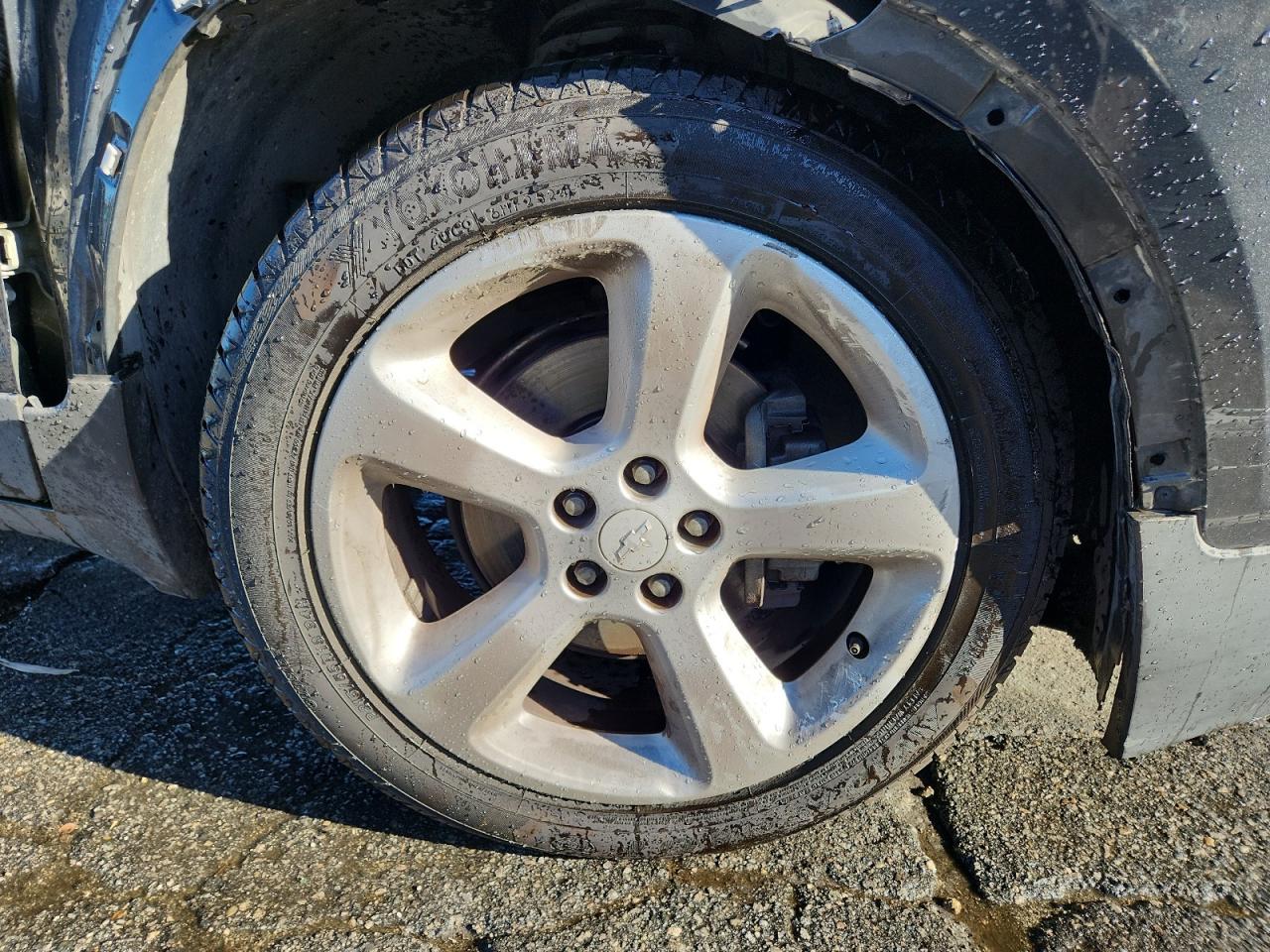 2016 Chevrolet Trax Ltz Black vin: 3GNCJMSB8GL187220 Damage: Right Front Wheel, Curb Rash, > 12 Inches