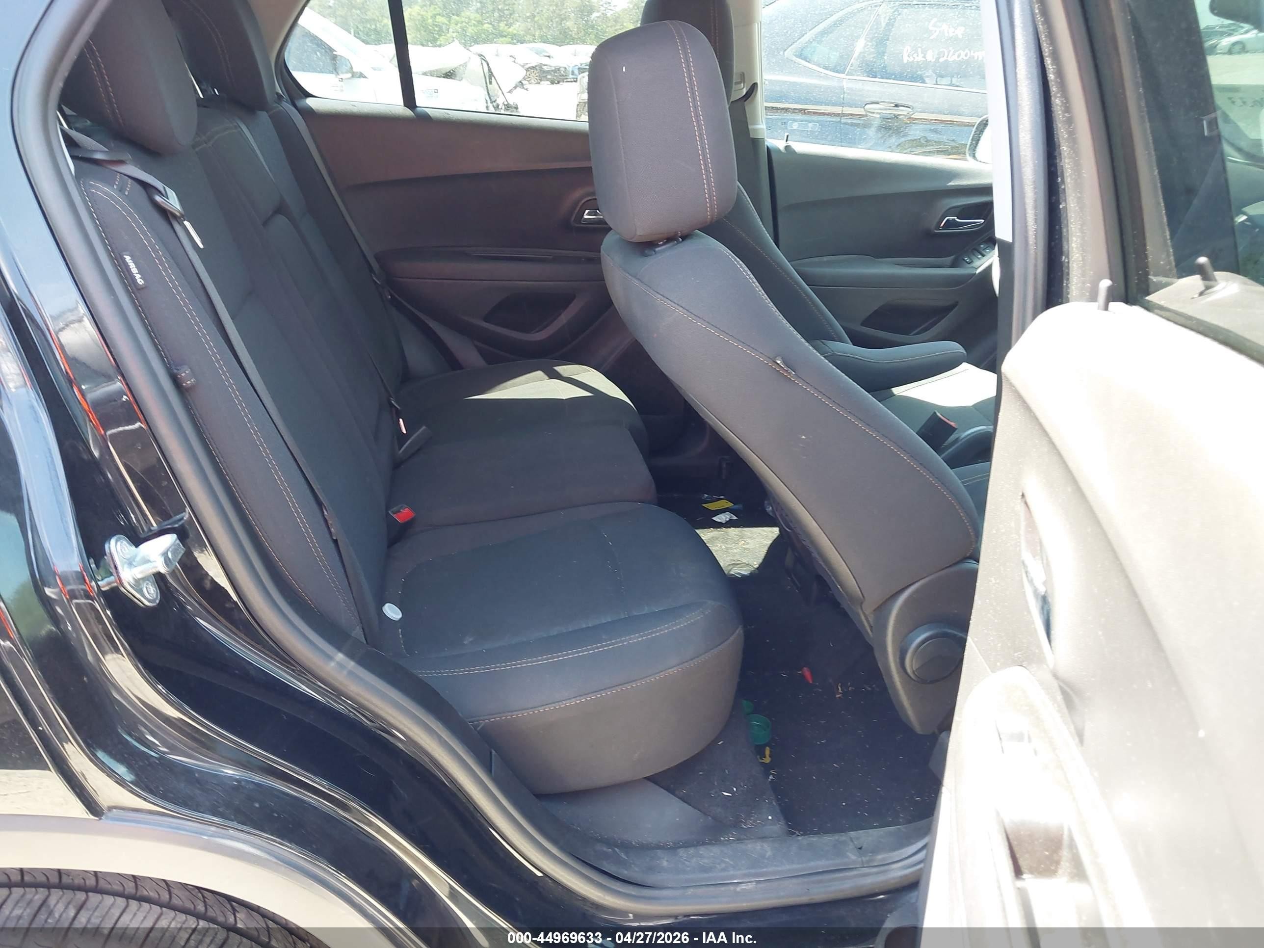 2020 Chevrolet Trax Awd Ls Black vin: 3GNCJNSB8LL256262