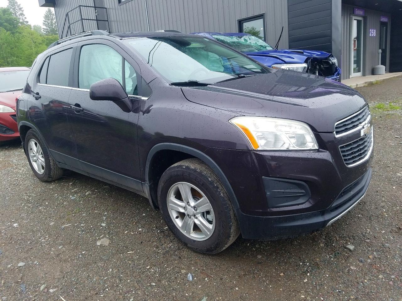 2014 Chevrolet Trax 1lt Purple vin: 3GNCJPEB2EL158953