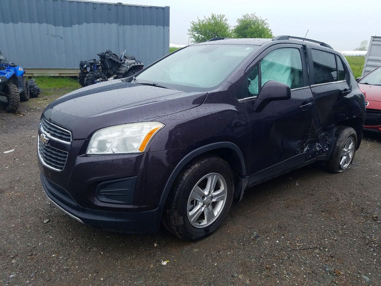2014 Chevrolet Trax 1lt Purple vin: 3GNCJPEB2EL158953
