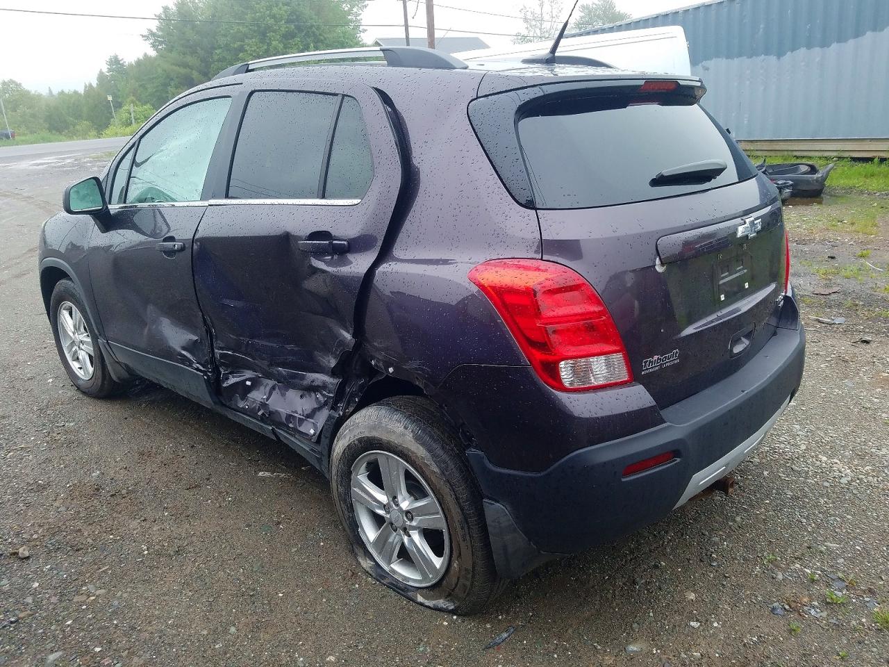 2014 Chevrolet Trax 1lt Purple vin: 3GNCJPEB2EL158953