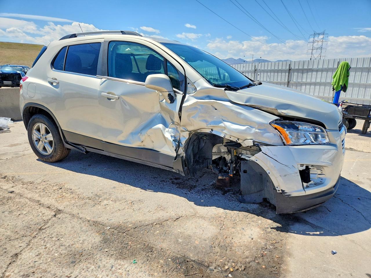 2016 Chevrolet Trax 1lt Кремовый vin: 3GNCJPSB1GL237957