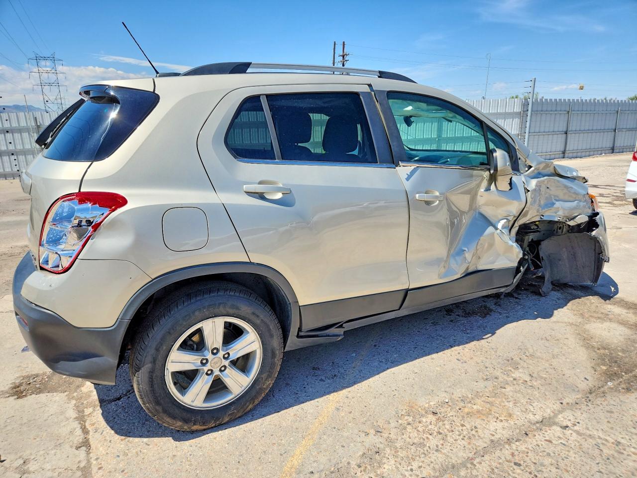 2016 Chevrolet Trax 1lt Кремовый vin: 3GNCJPSB1GL237957