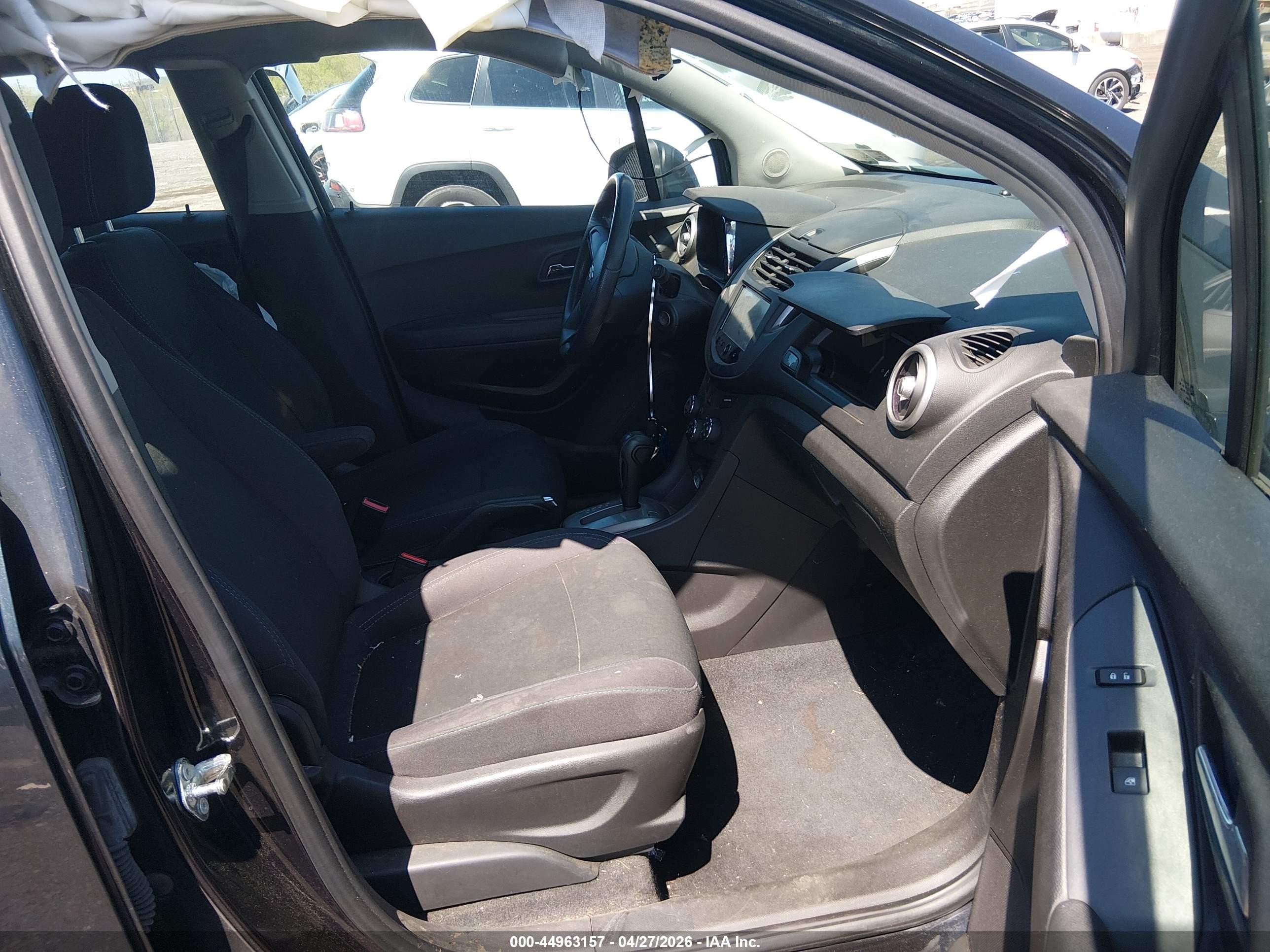 2015 Chevrolet Trax 1ls Черный vin: 3GNCJPSB2FL254507