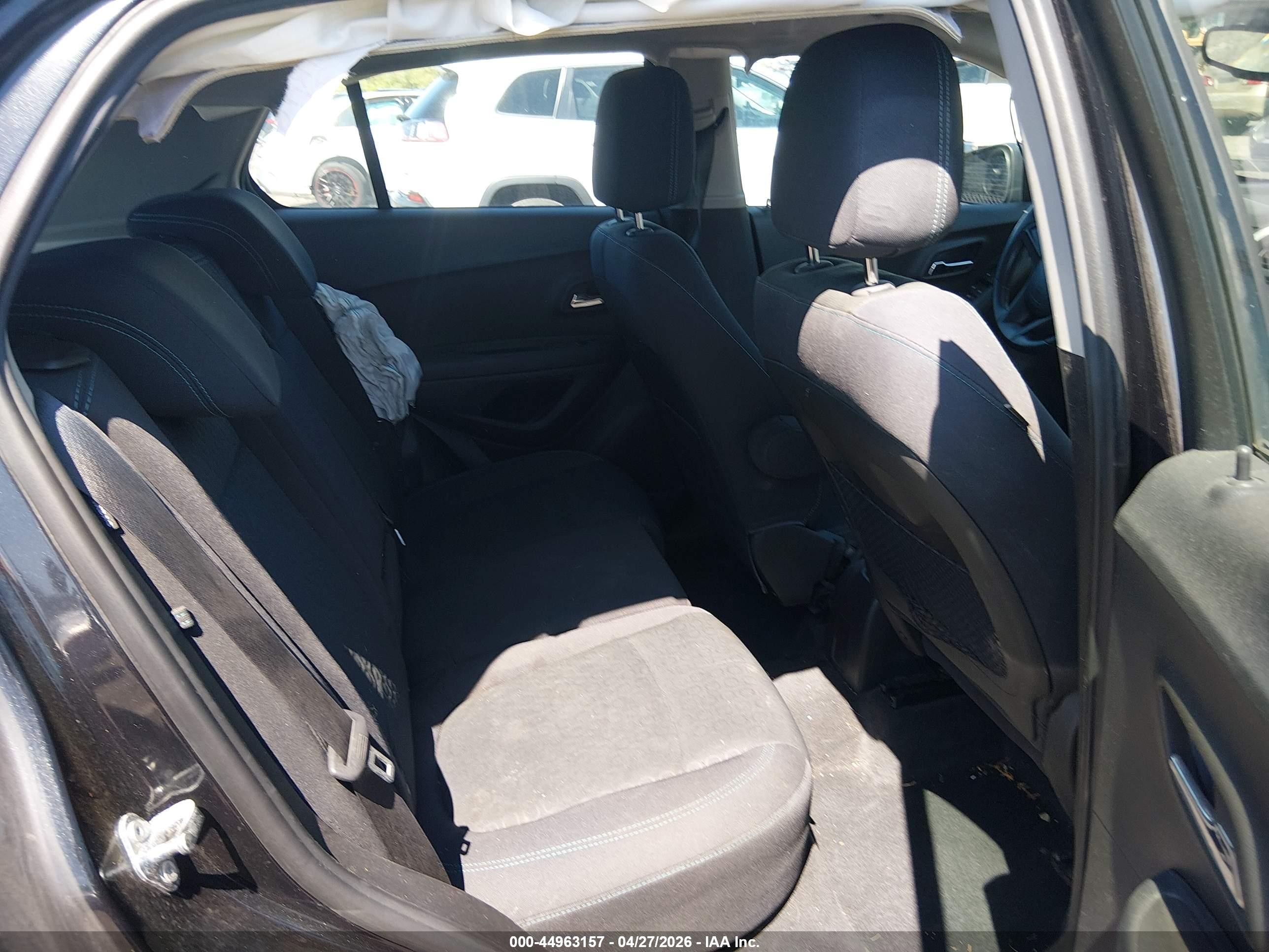 2015 Chevrolet Trax 1ls Черный vin: 3GNCJPSB2FL254507