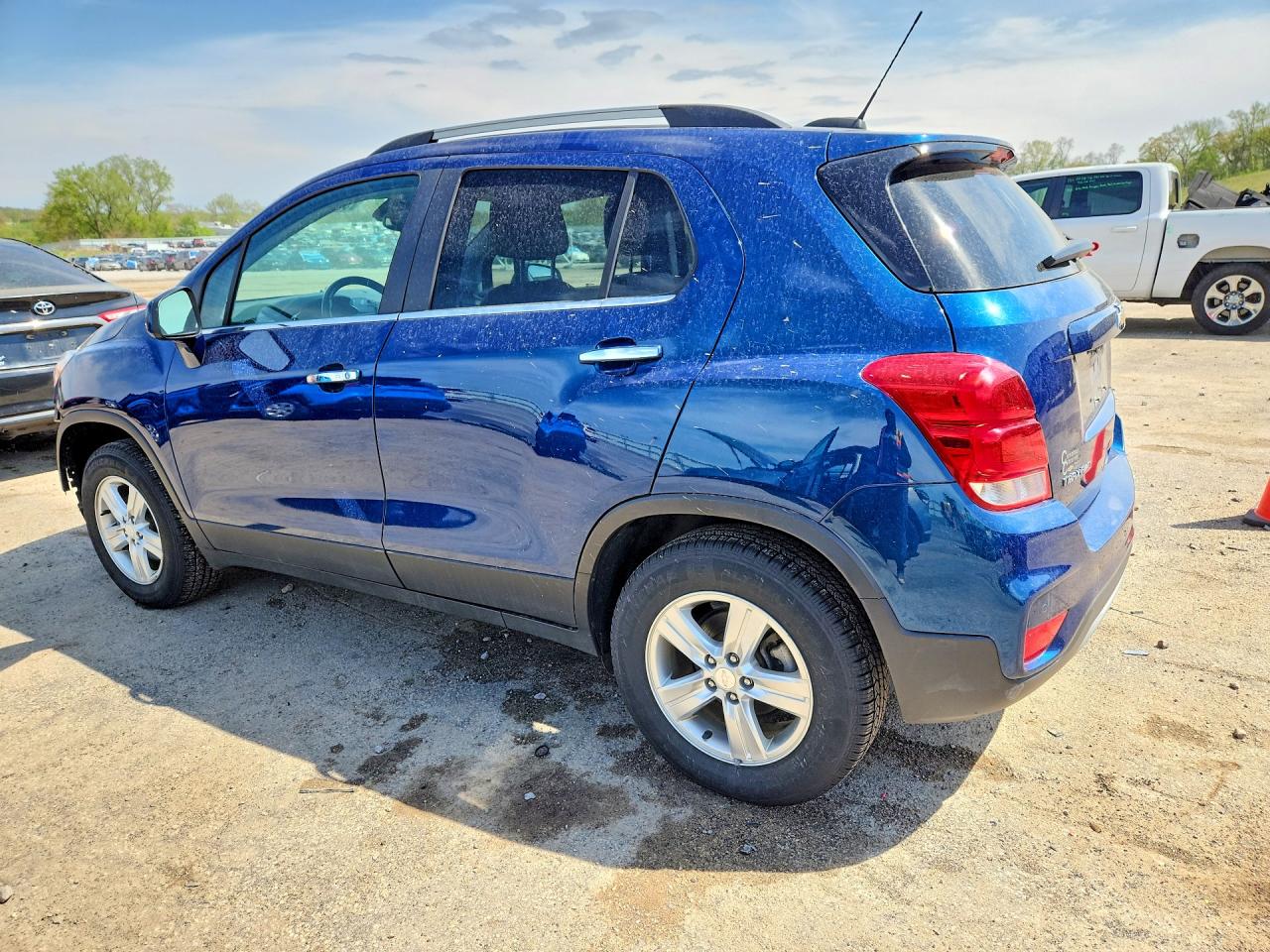 2019 Chevrolet Trax 1lt Blue vin: 3GNCJPSB2KL180273
