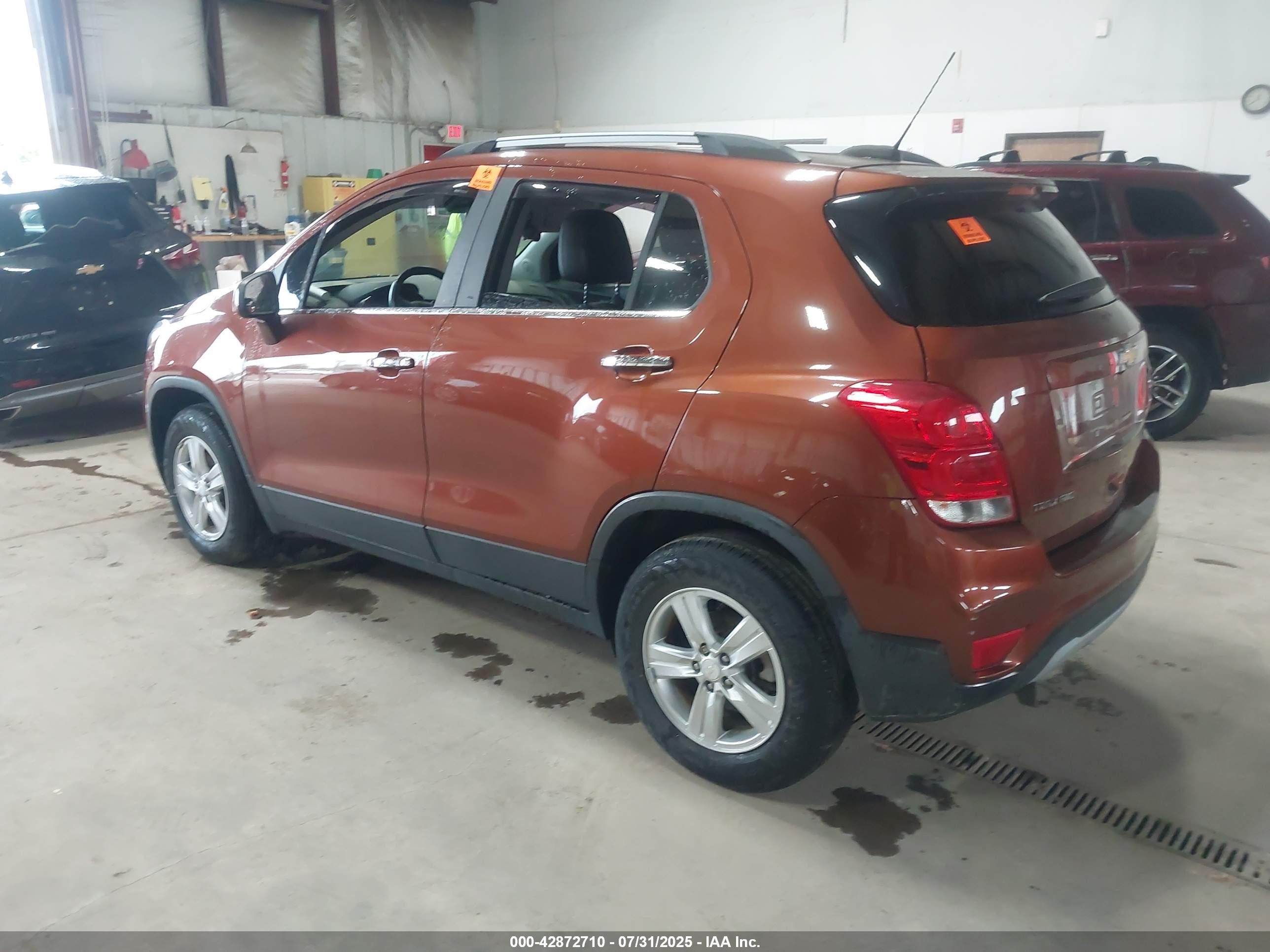 2019 Chevrolet Trax Lt Orange vin: 3GNCJPSB2KL254680