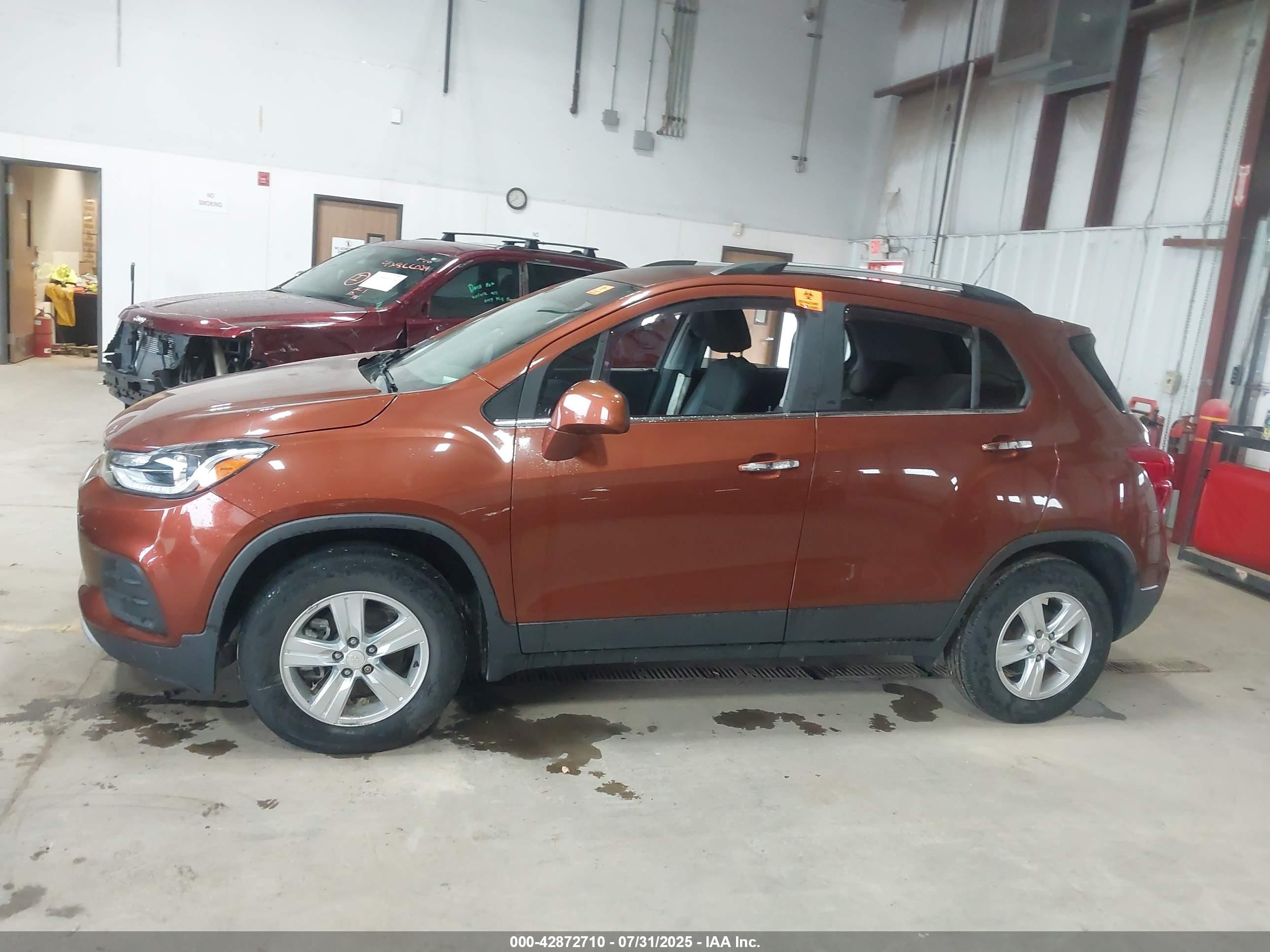 2019 Chevrolet Trax Lt Orange vin: 3GNCJPSB2KL254680