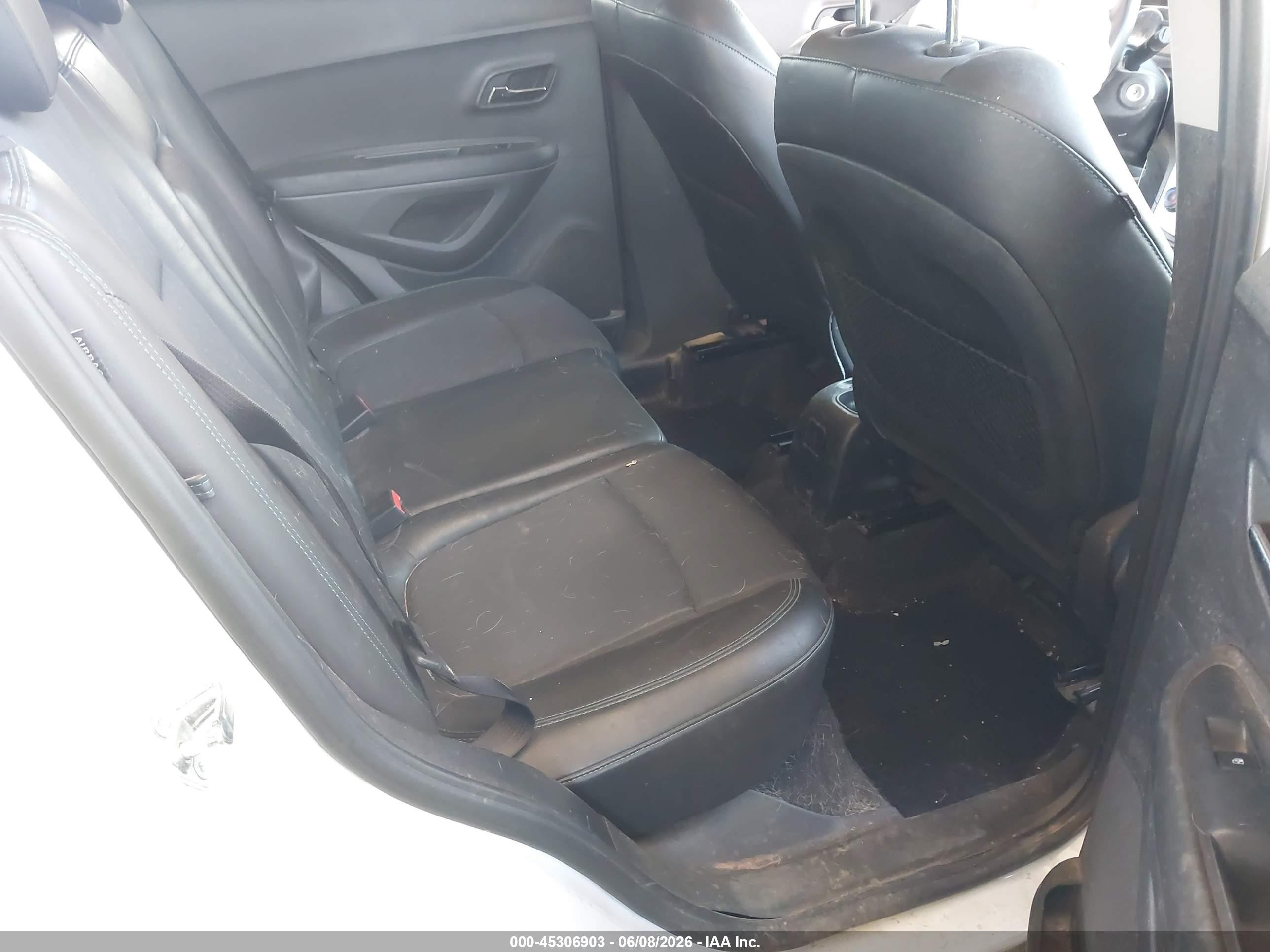 2016 Chevrolet Trax Lt Белый vin: 3GNCJPSB3GL255263