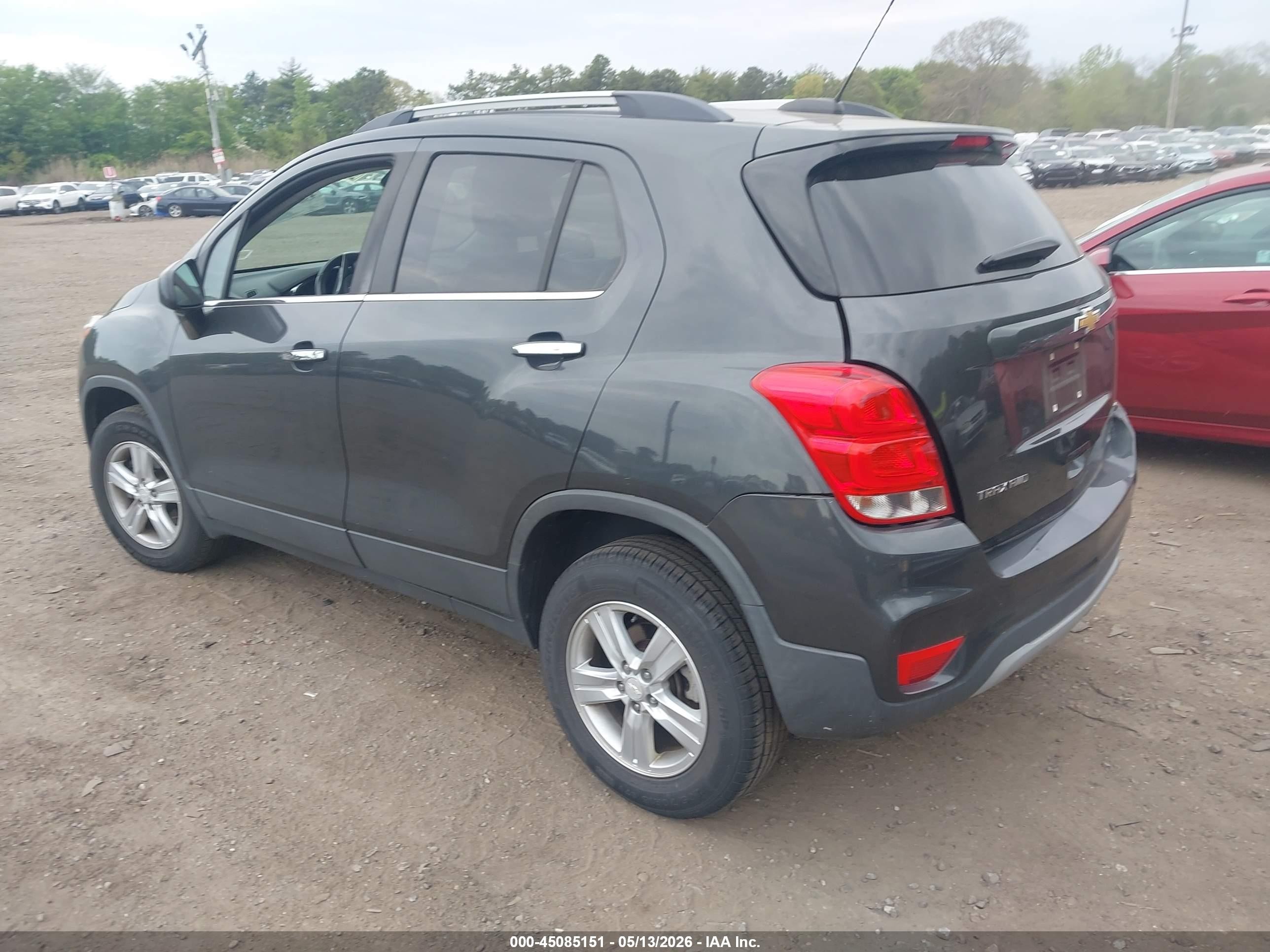 2018 Chevrolet Trax Lt Gray vin: 3GNCJPSB3JL257747