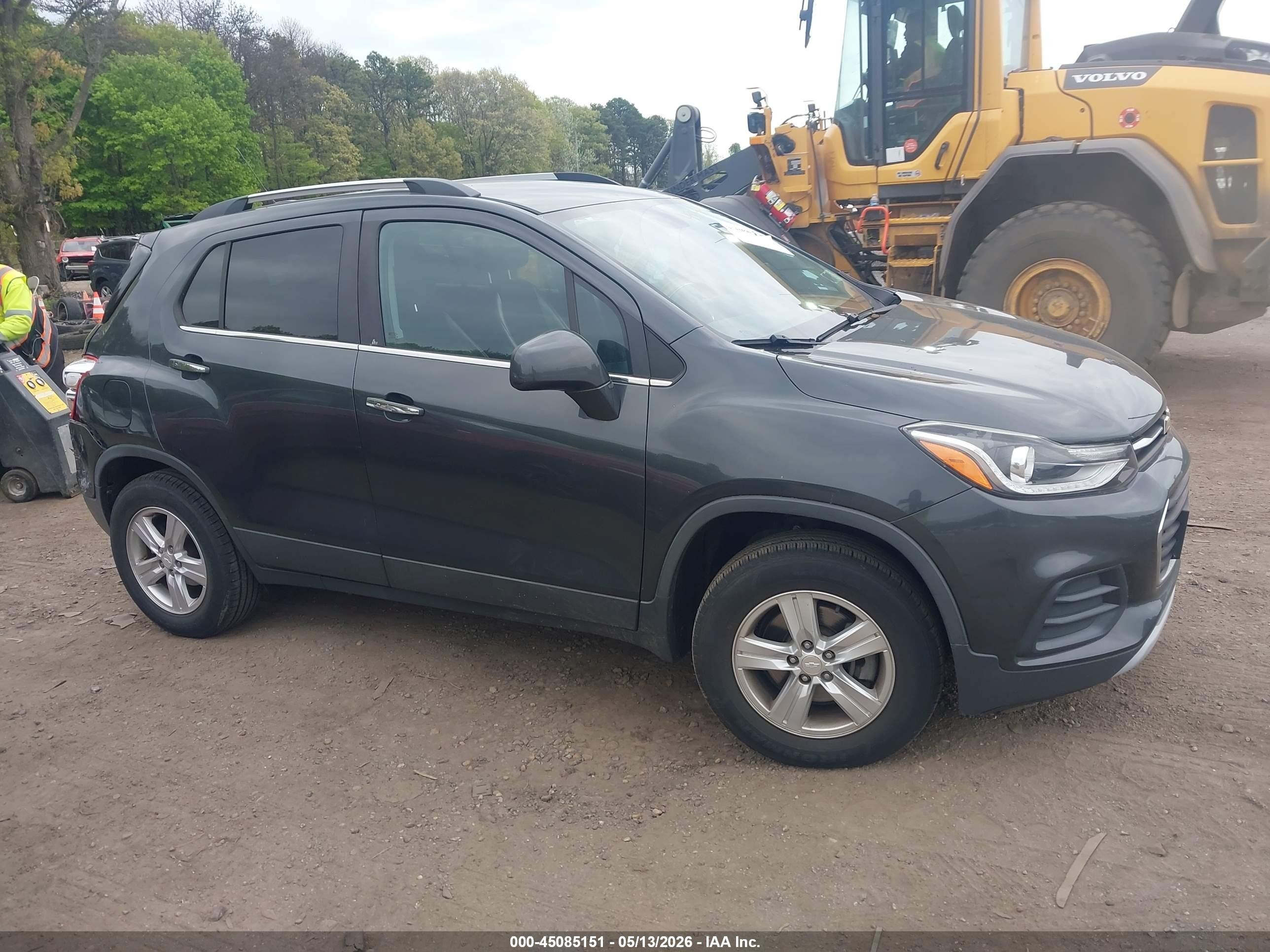 2018 Chevrolet Trax Lt Gray vin: 3GNCJPSB3JL257747