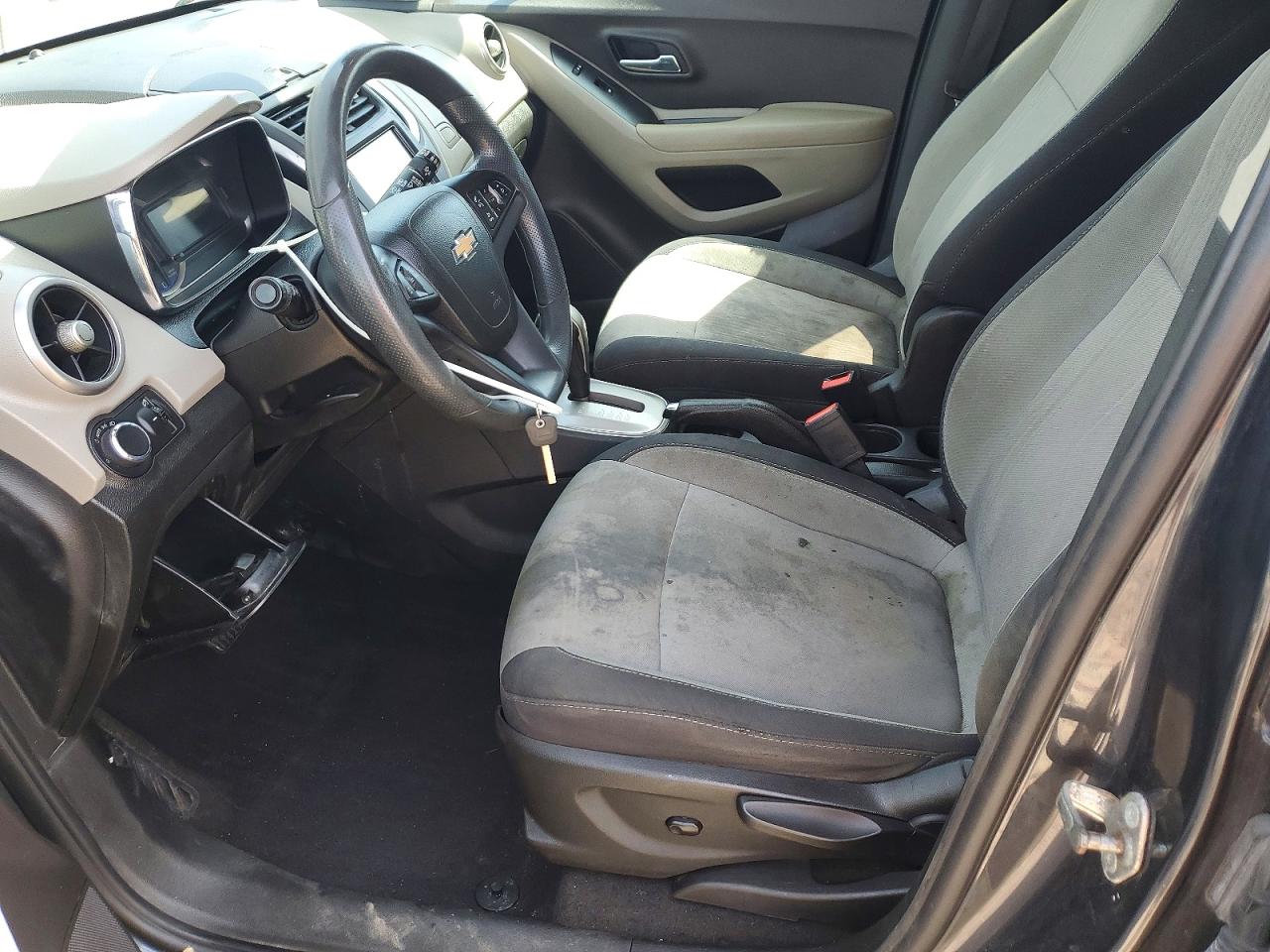 2016 Chevrolet Trax 1lt Серый vin: 3GNCJPSB5GL145797
