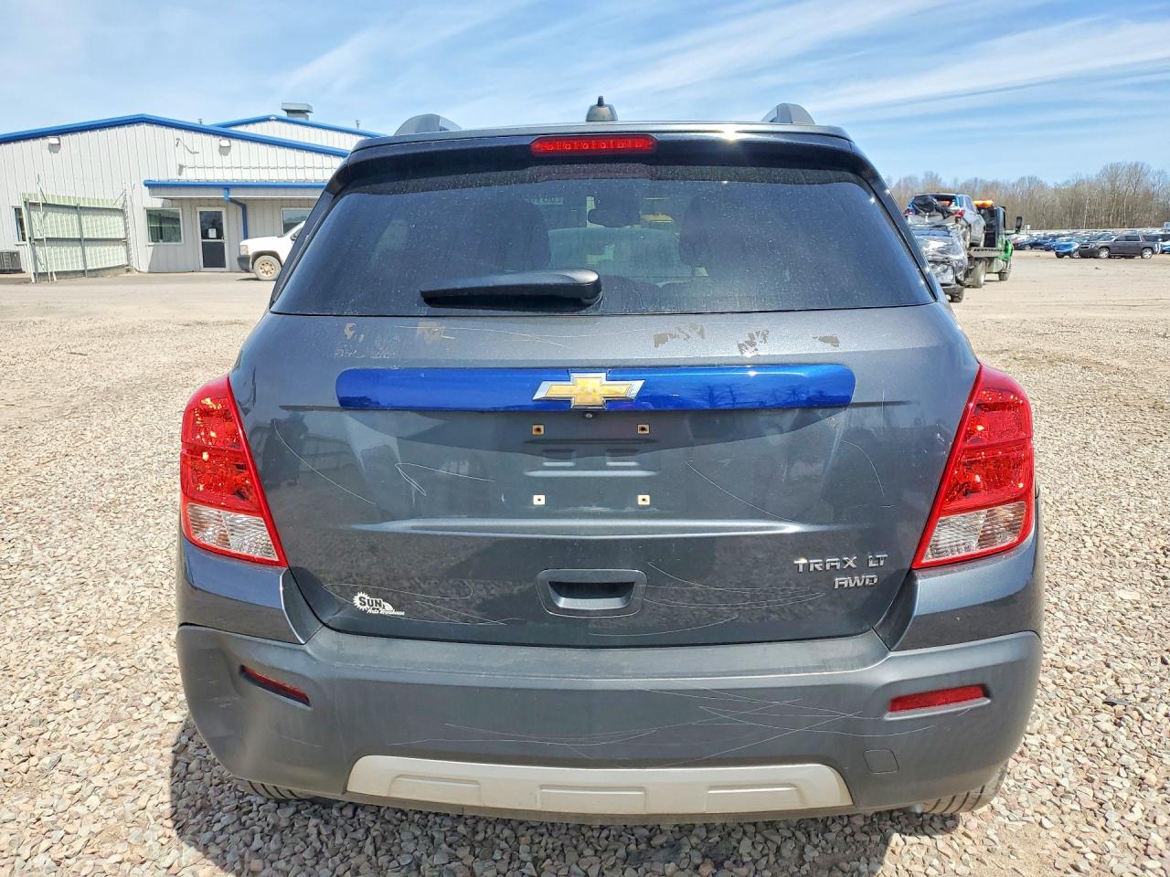 2016 Chevrolet Trax 1lt Серый vin: 3GNCJPSB5GL145797