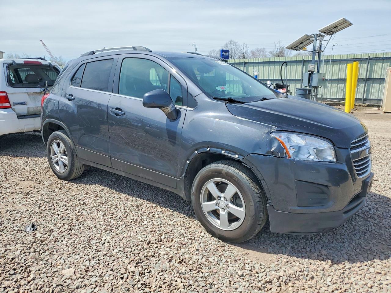 2016 Chevrolet Trax 1lt Серый vin: 3GNCJPSB5GL145797