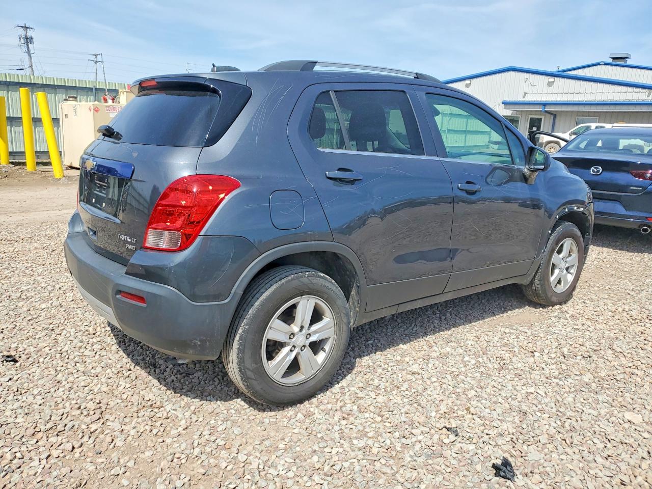 2016 Chevrolet Trax 1lt Серый vin: 3GNCJPSB5GL145797