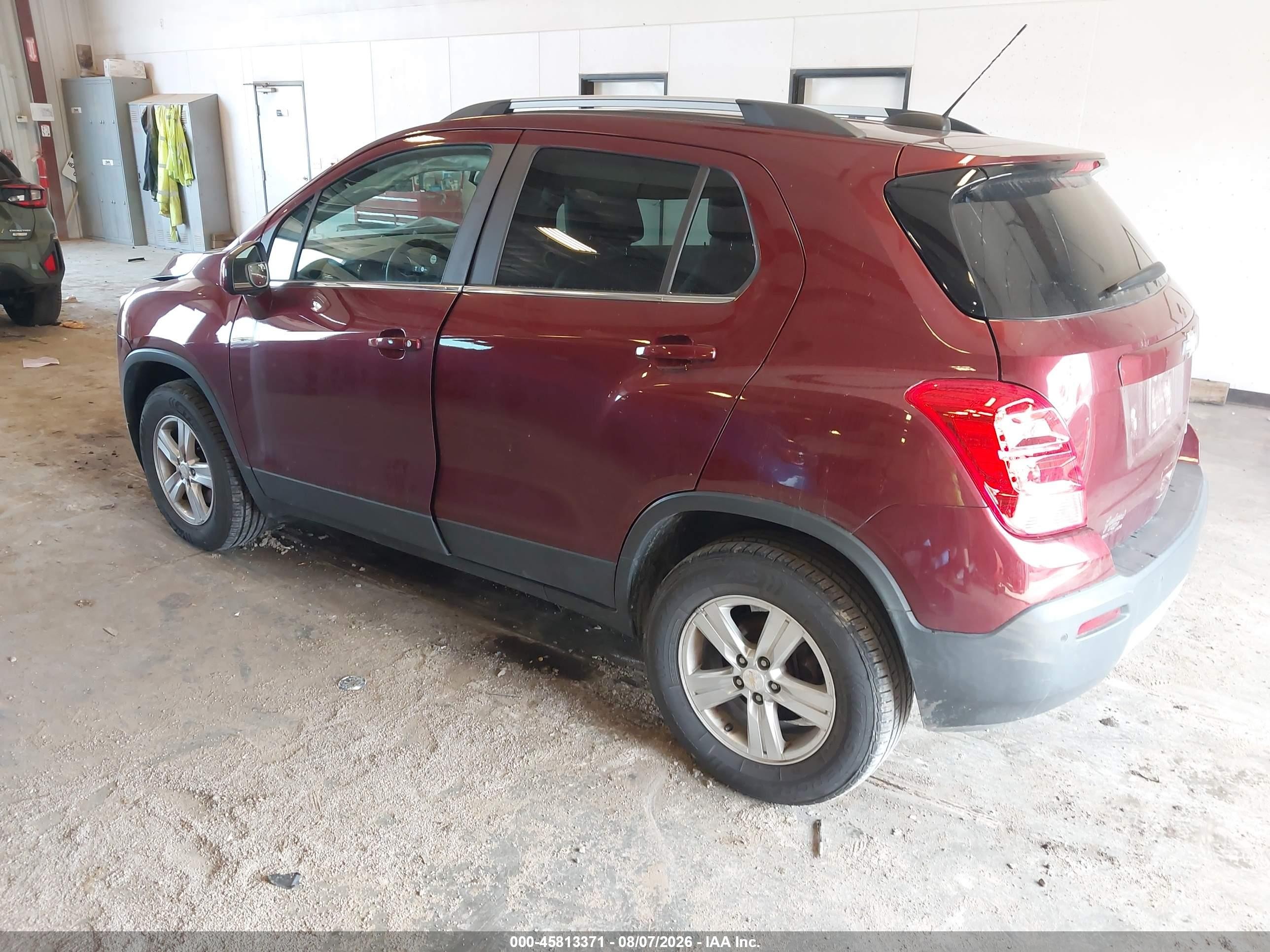 2016 Chevrolet Trax Lt Red vin: 3GNCJPSB6GL243169