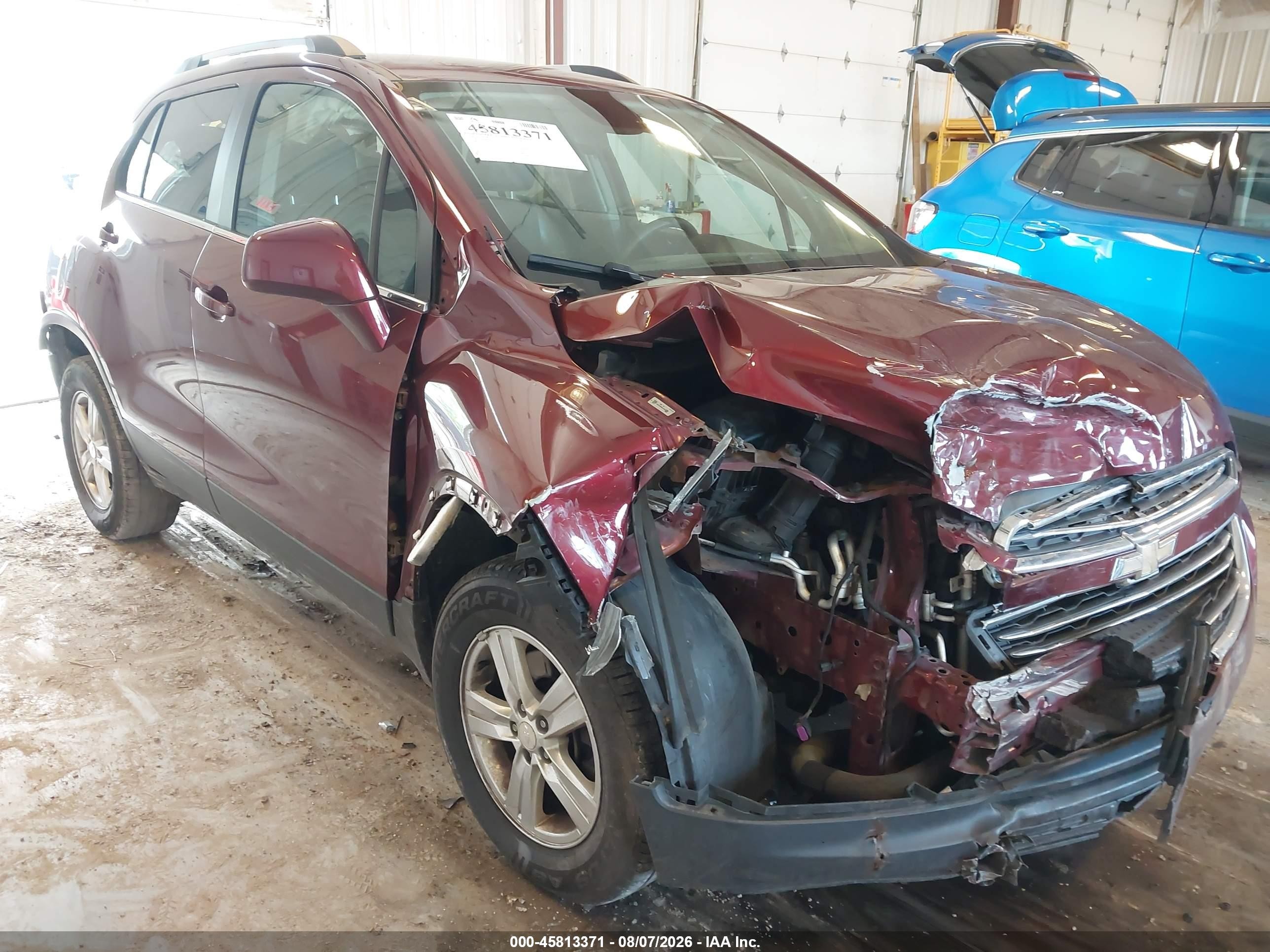 2016 Chevrolet Trax Lt Red vin: 3GNCJPSB6GL243169