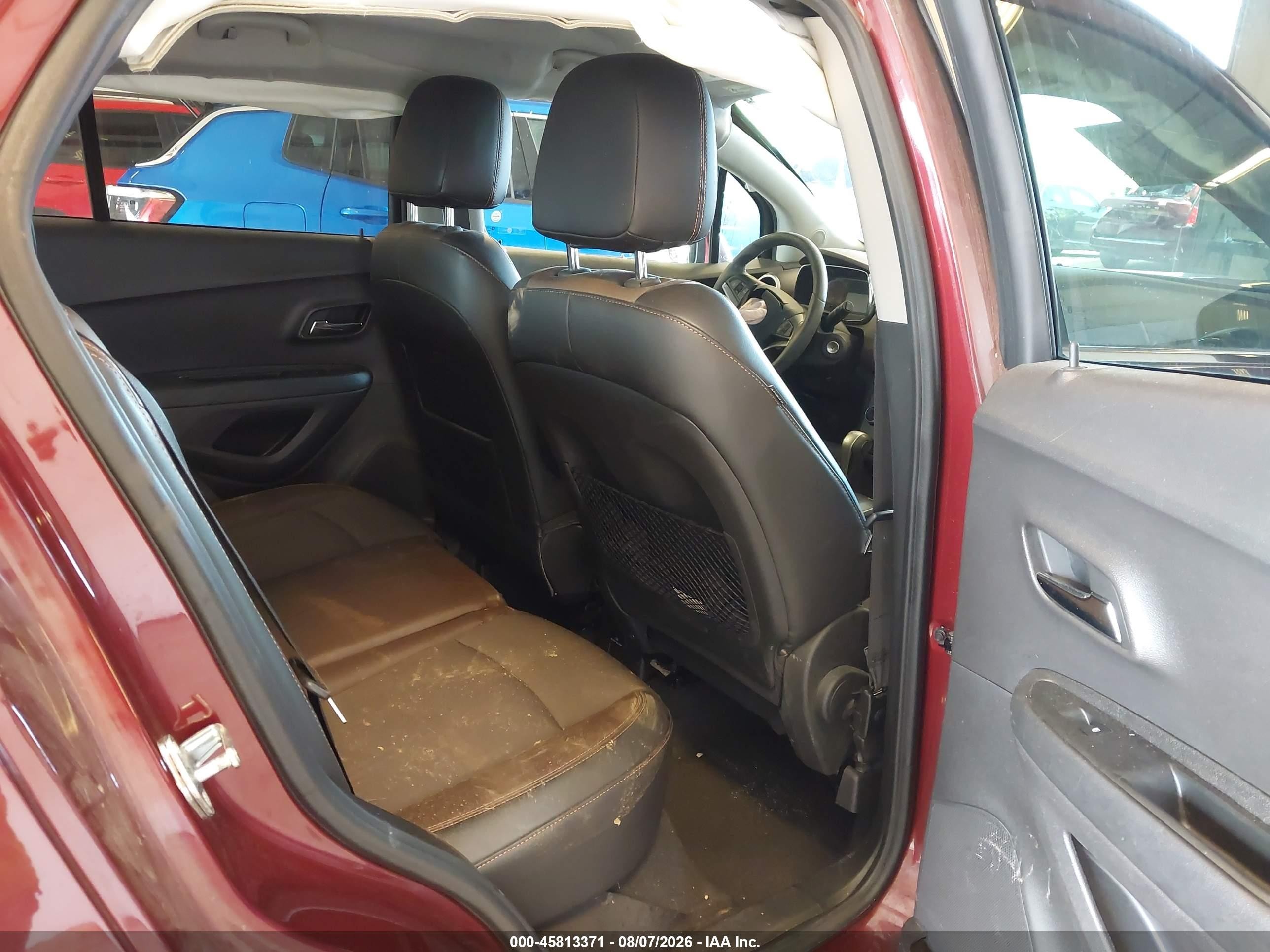 2016 Chevrolet Trax Lt Red vin: 3GNCJPSB6GL243169