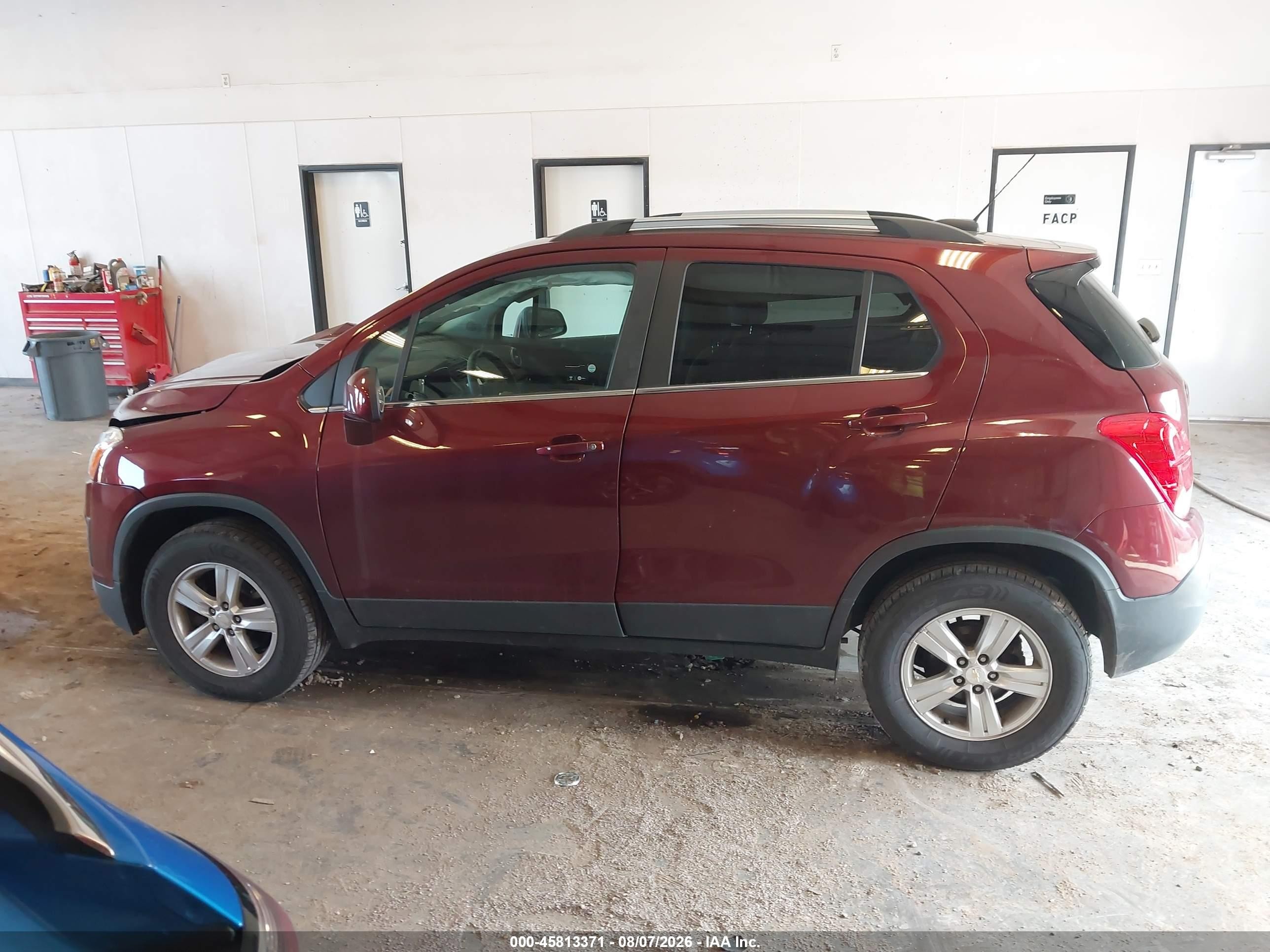 2016 Chevrolet Trax Lt Red vin: 3GNCJPSB6GL243169