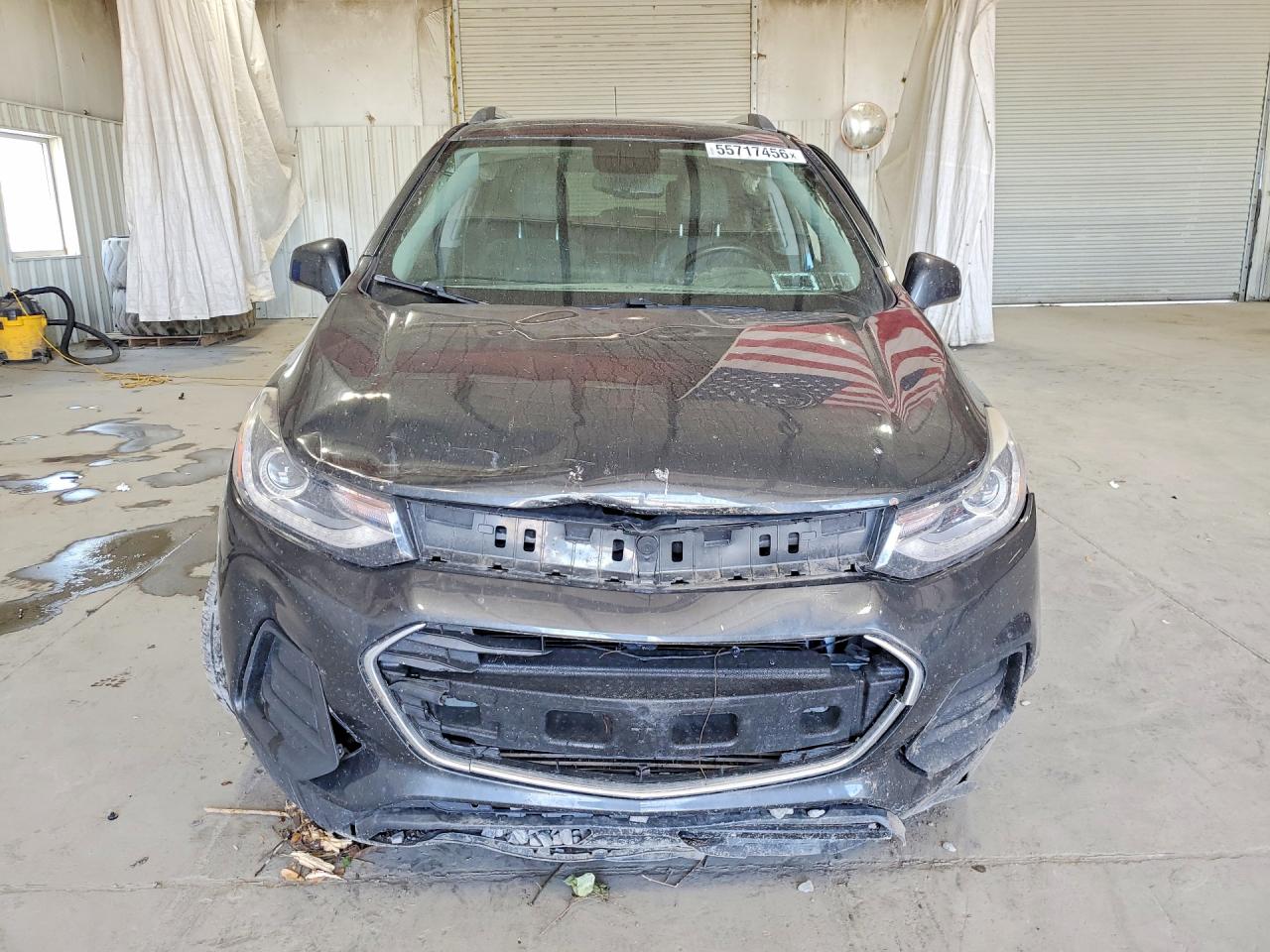 2018 Chevrolet Trax 1lt Gray vin: 3GNCJPSB6JL330500