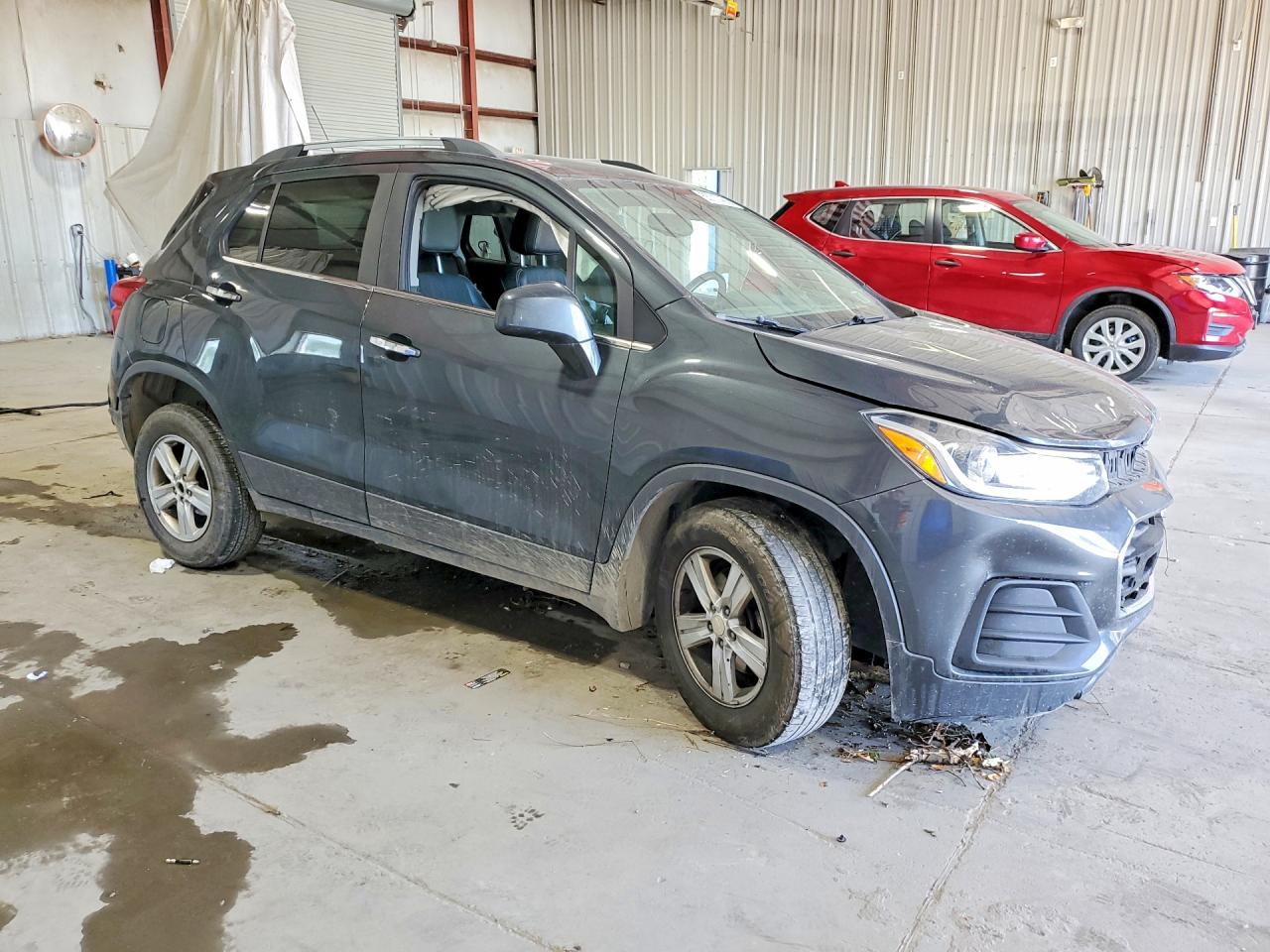 2018 Chevrolet Trax 1lt Gray vin: 3GNCJPSB6JL330500