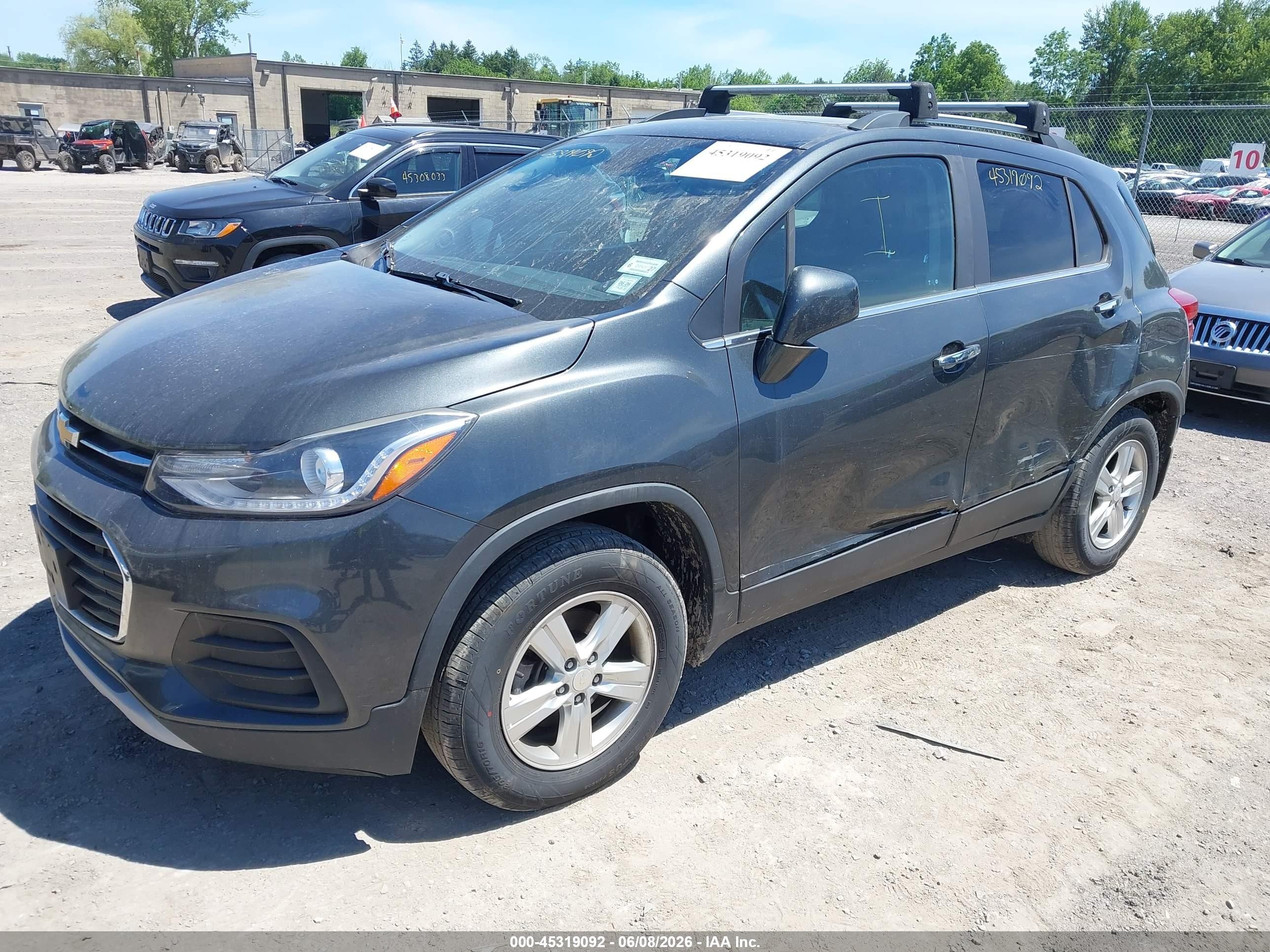 2019 Chevrolet Trax Lt Gray vin: 3GNCJPSB7KL345864