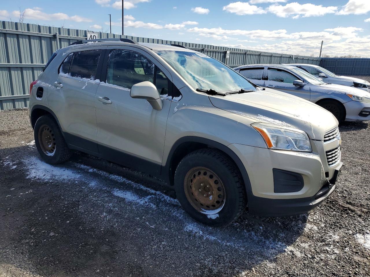 2013 Chevrolet Trax 1lt Бежевый vin: 3GNCJPSB9DL199275