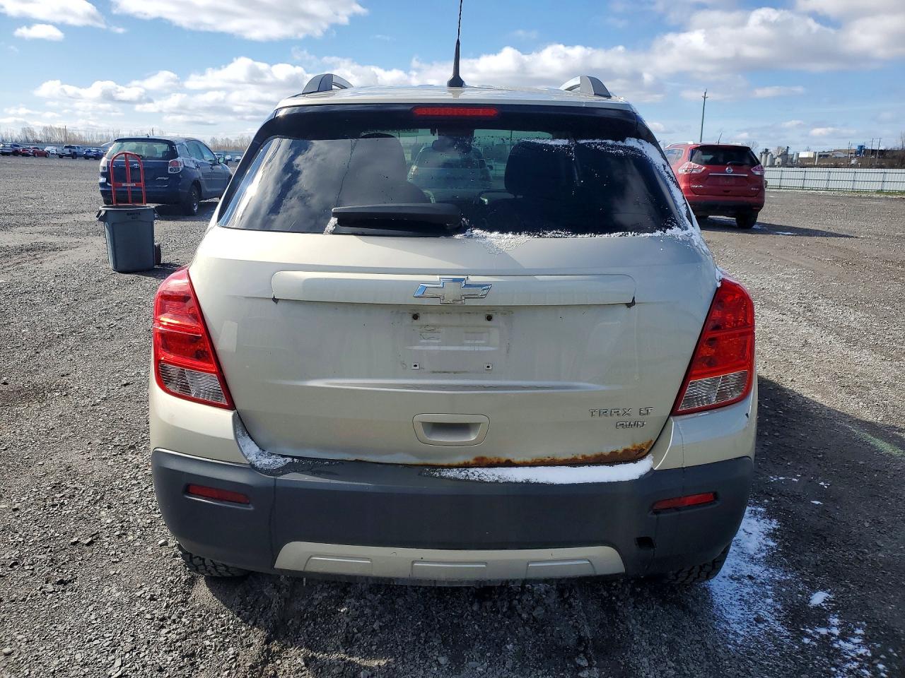 2013 Chevrolet Trax 1lt Бежевый vin: 3GNCJPSB9DL199275