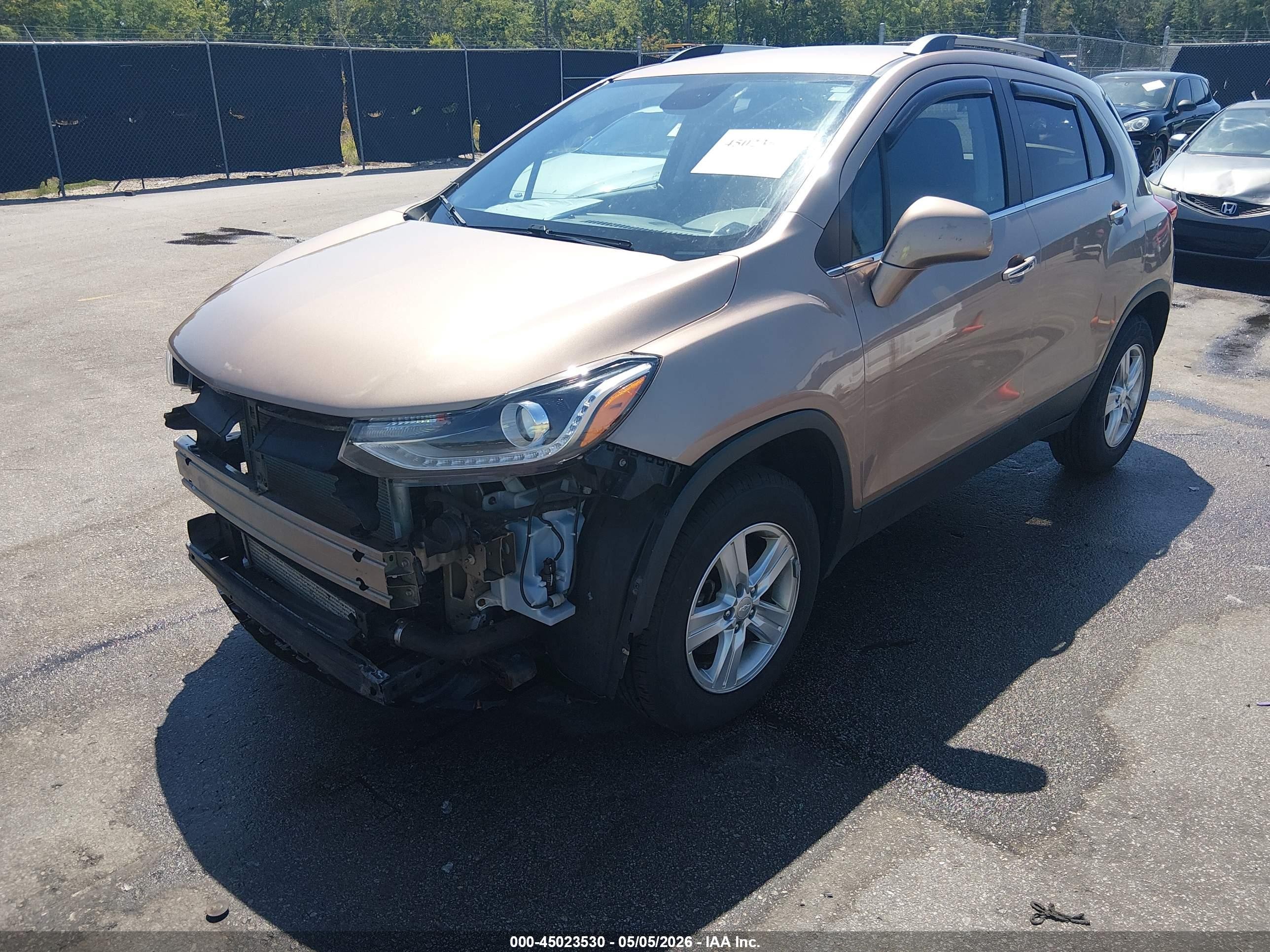 2018 Chevrolet Trax Lt Коричневый vin: 3GNCJPSB9JL244226