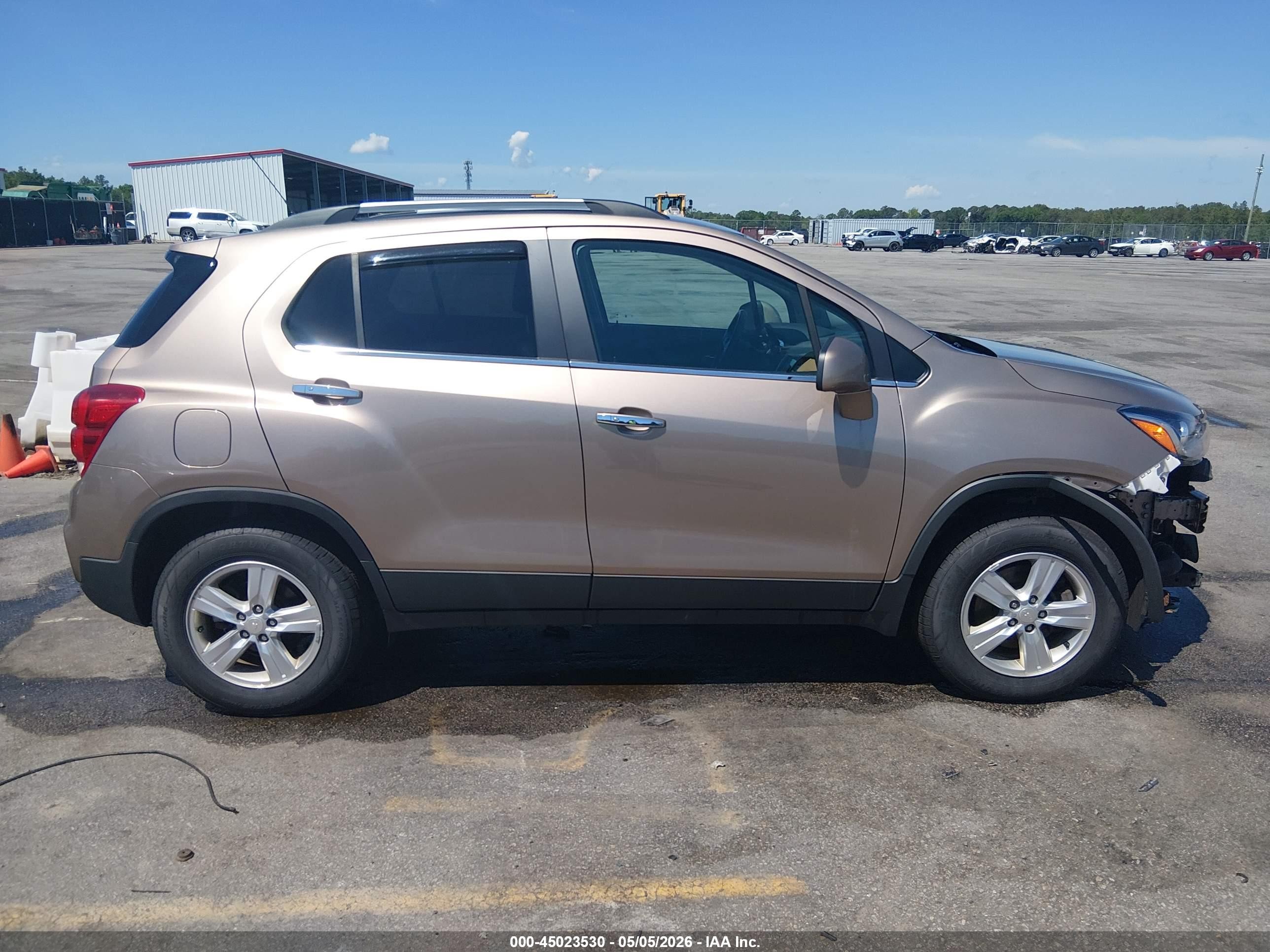 2018 Chevrolet Trax Lt Коричневый vin: 3GNCJPSB9JL244226