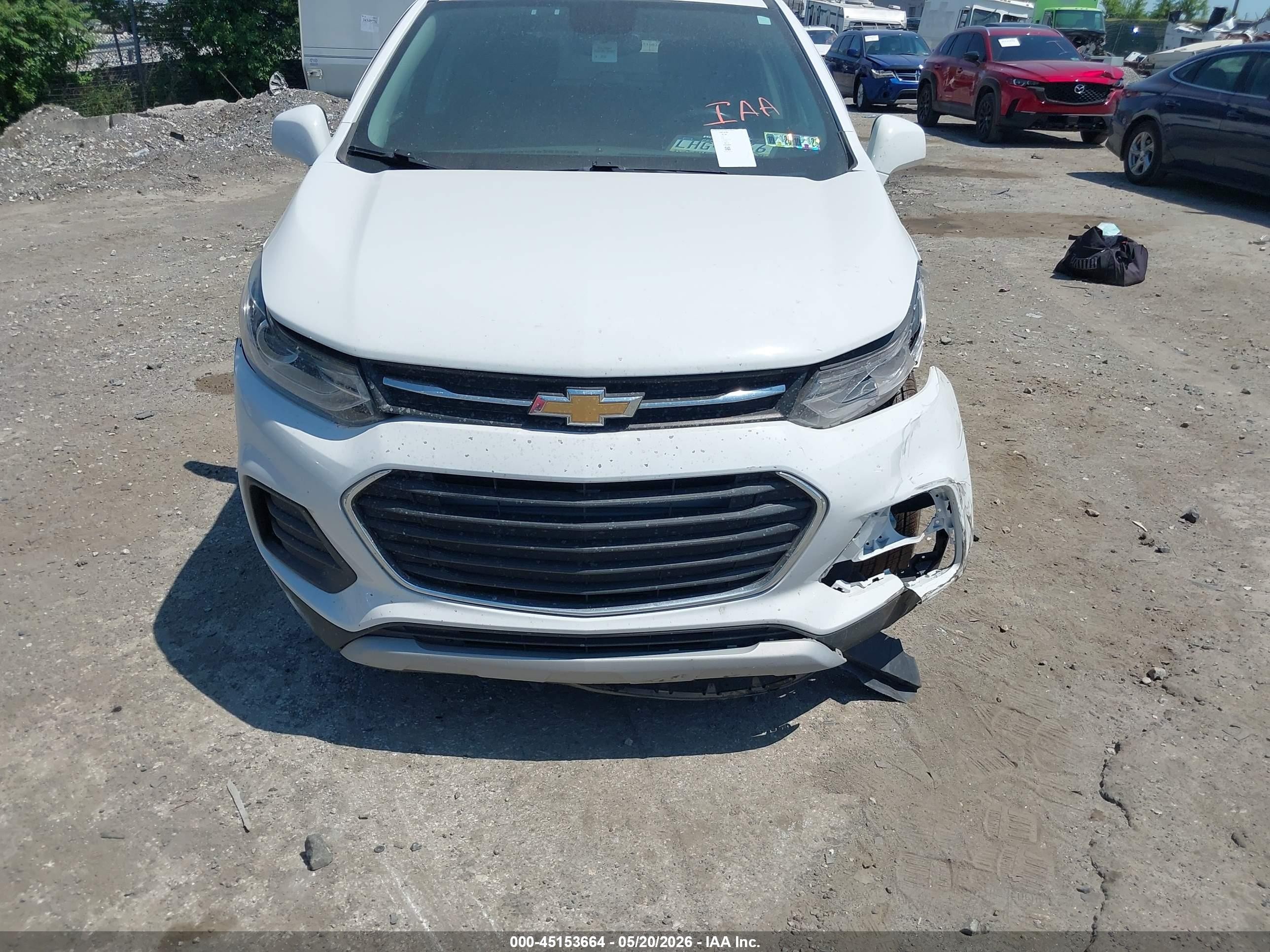 2020 Chevrolet Trax Awd Lt White vin: 3GNCJPSBXLL315789