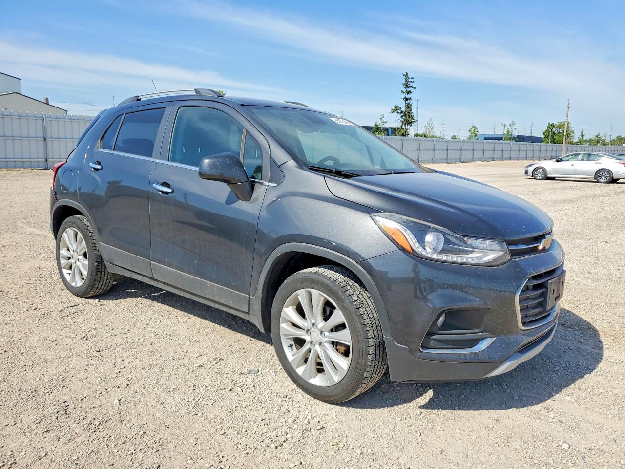 2017 Chevrolet Trax Premier Gray vin: 3GNCJRSB0HL205191