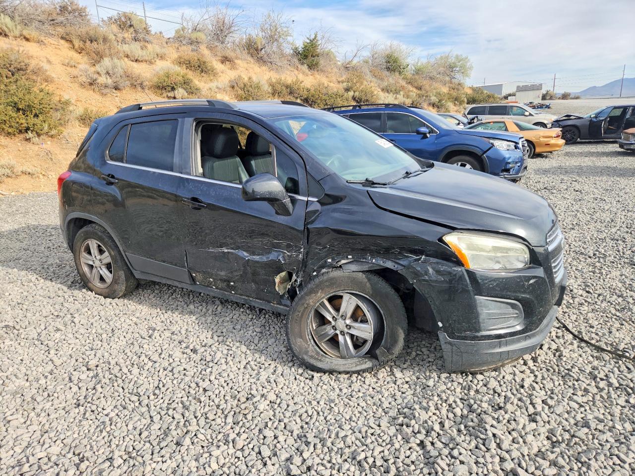 2015 Chevrolet Trax 1lt Black vin: 3GNCJRSB1FL174627