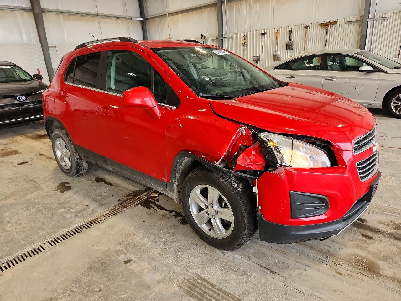 2015 Chevrolet Trax 1lt Red vin: 3GNCJRSB2FL239985