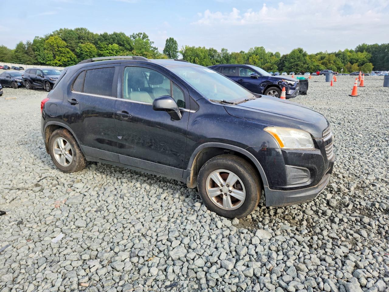 2015 Chevrolet Trax 1lt Black vin: 3GNCJRSB3FL210785