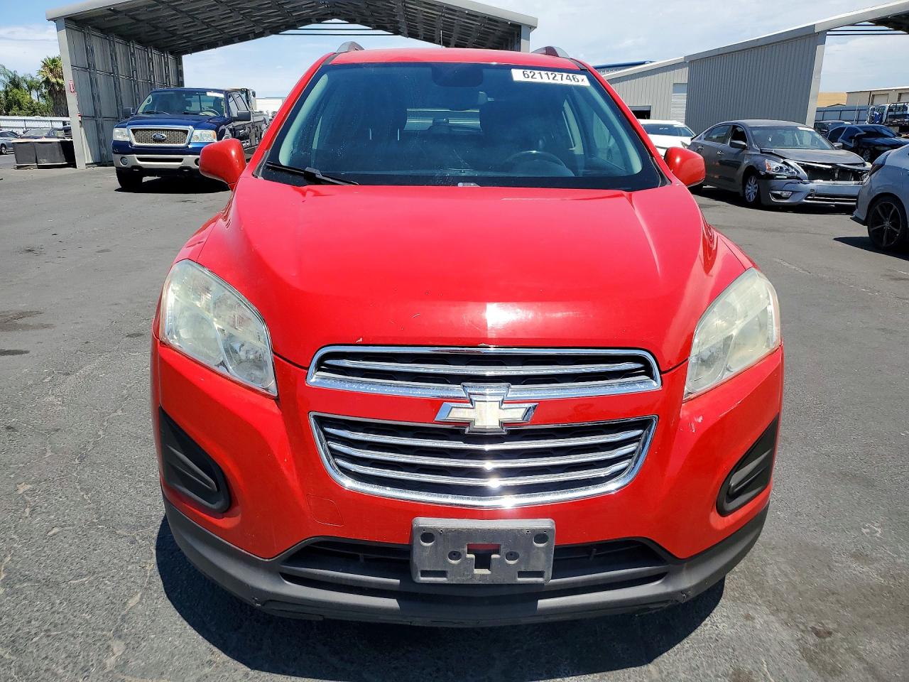 2015 Chevrolet Trax 1lt Red vin: 3GNCJRSB4FL196623