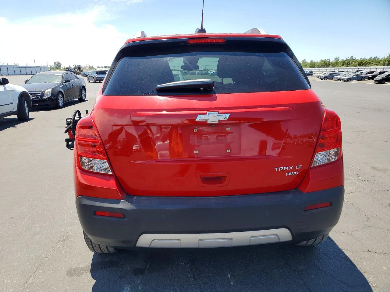 2015 Chevrolet Trax 1lt Red vin: 3GNCJRSB4FL196623