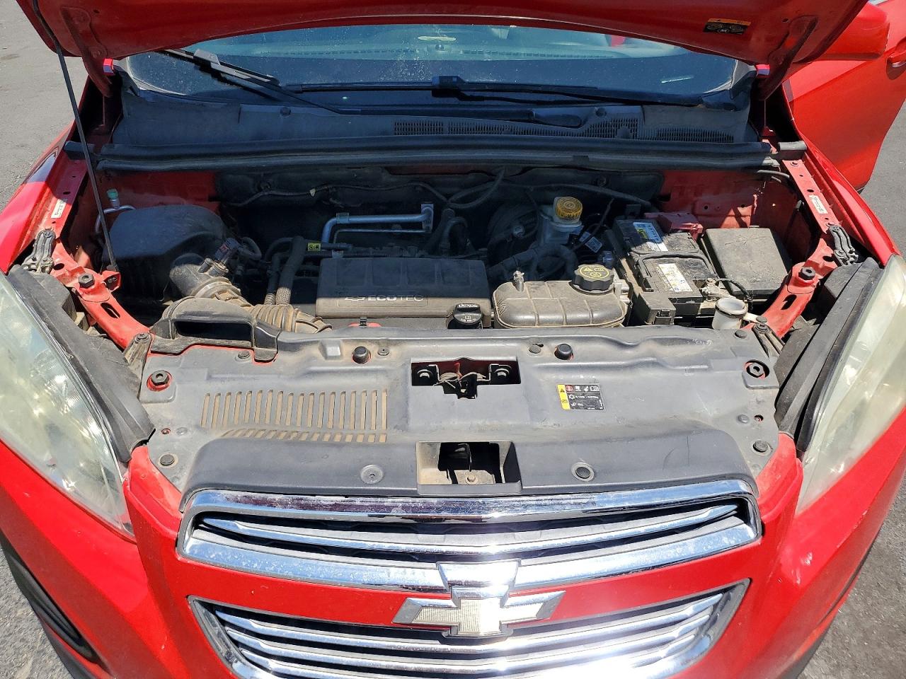 2015 Chevrolet Trax 1lt Red vin: 3GNCJRSB4FL196623
