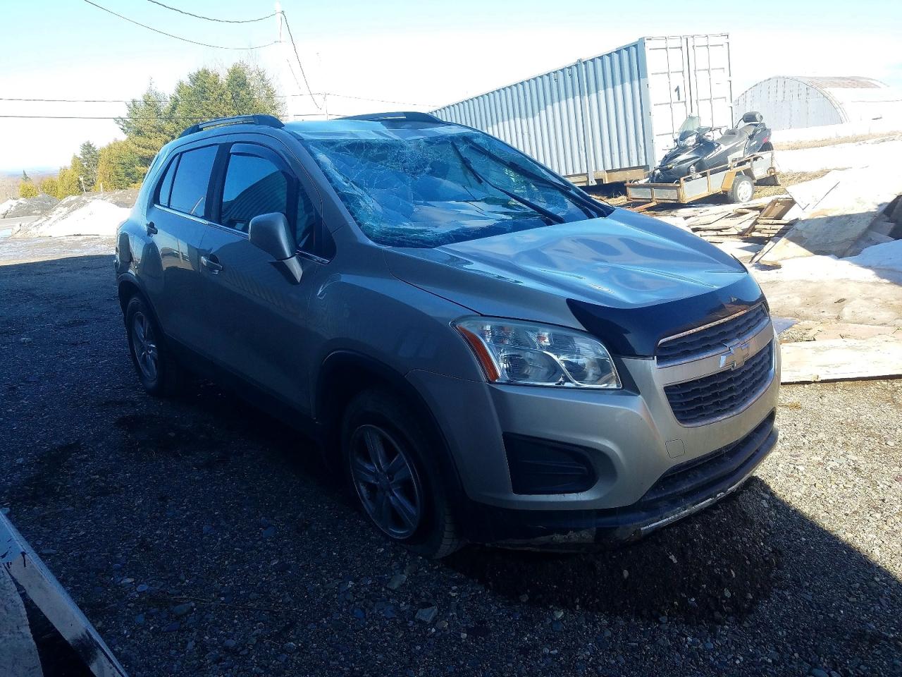 2015 Chevrolet Trax 1lt Beige vin: 3GNCJRSB5FL149018