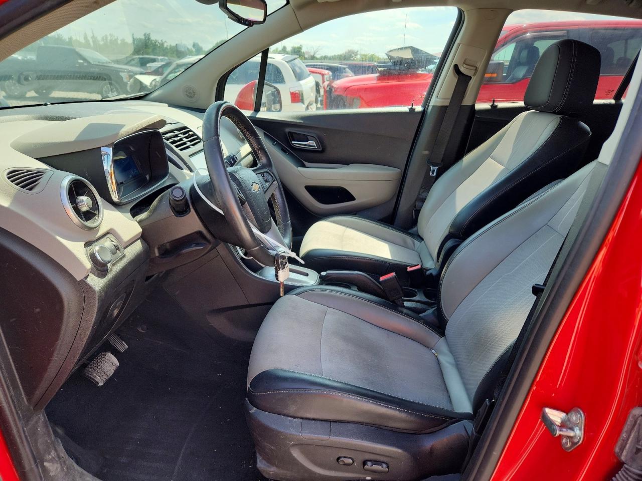 2015 Chevrolet Trax 1lt Red vin: 3GNCJRSB6FL248222