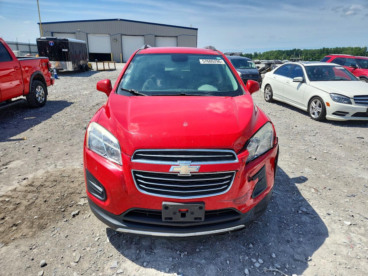 2015 Chevrolet Trax 1lt Red vin: 3GNCJRSB6FL248222