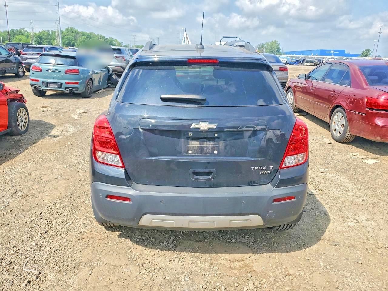 2015 Chevrolet Trax 1lt Black vin: 3GNCJRSB9FL191983