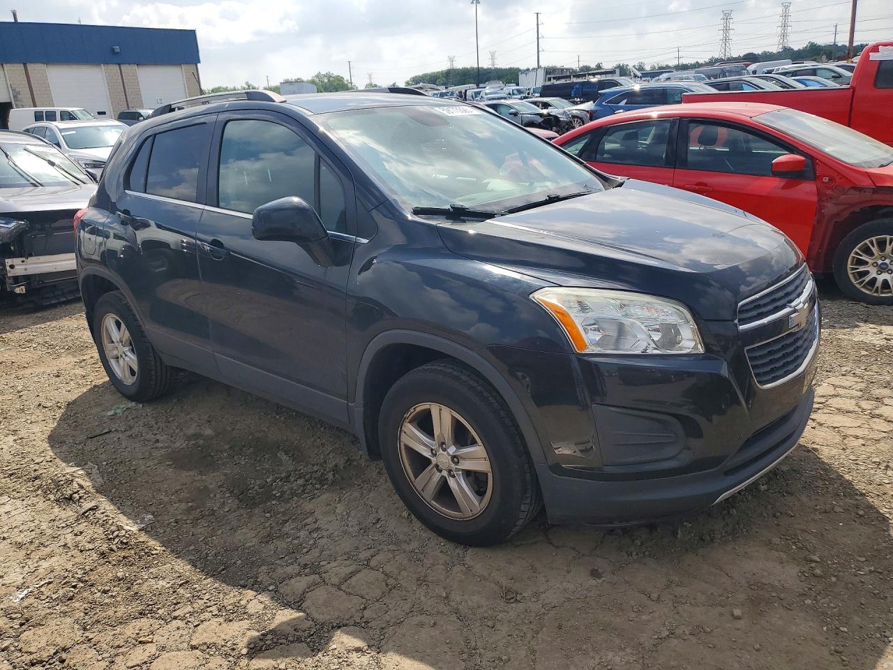 2015 Chevrolet Trax 1lt Black vin: 3GNCJRSB9FL191983