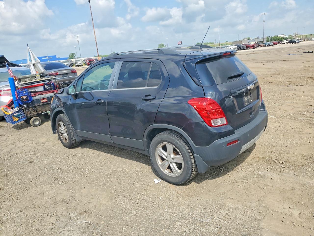 2015 Chevrolet Trax 1lt Black vin: 3GNCJRSB9FL191983