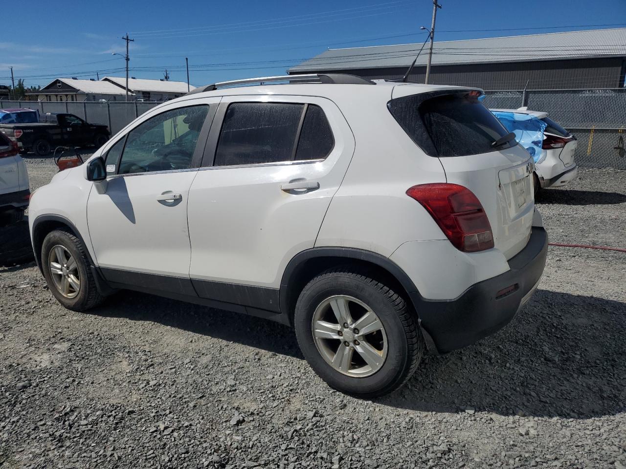 2013 Chevrolet Trax 2lt Белый vin: 3GNCJRSBXDL211512