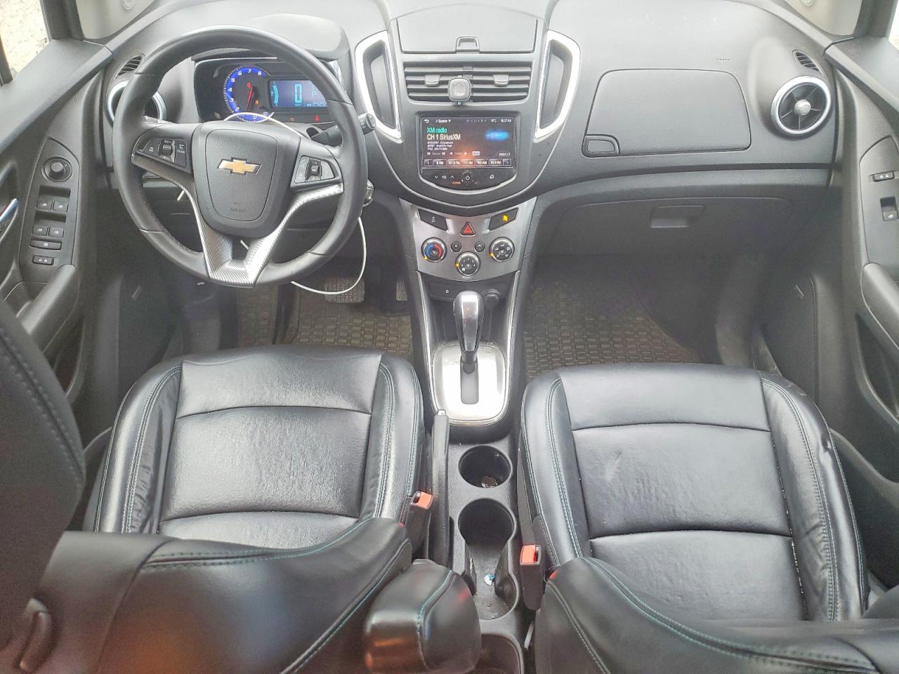 2014 Chevrolet Trax Ltz Gray vin: 3GNCJSSB7EL193804